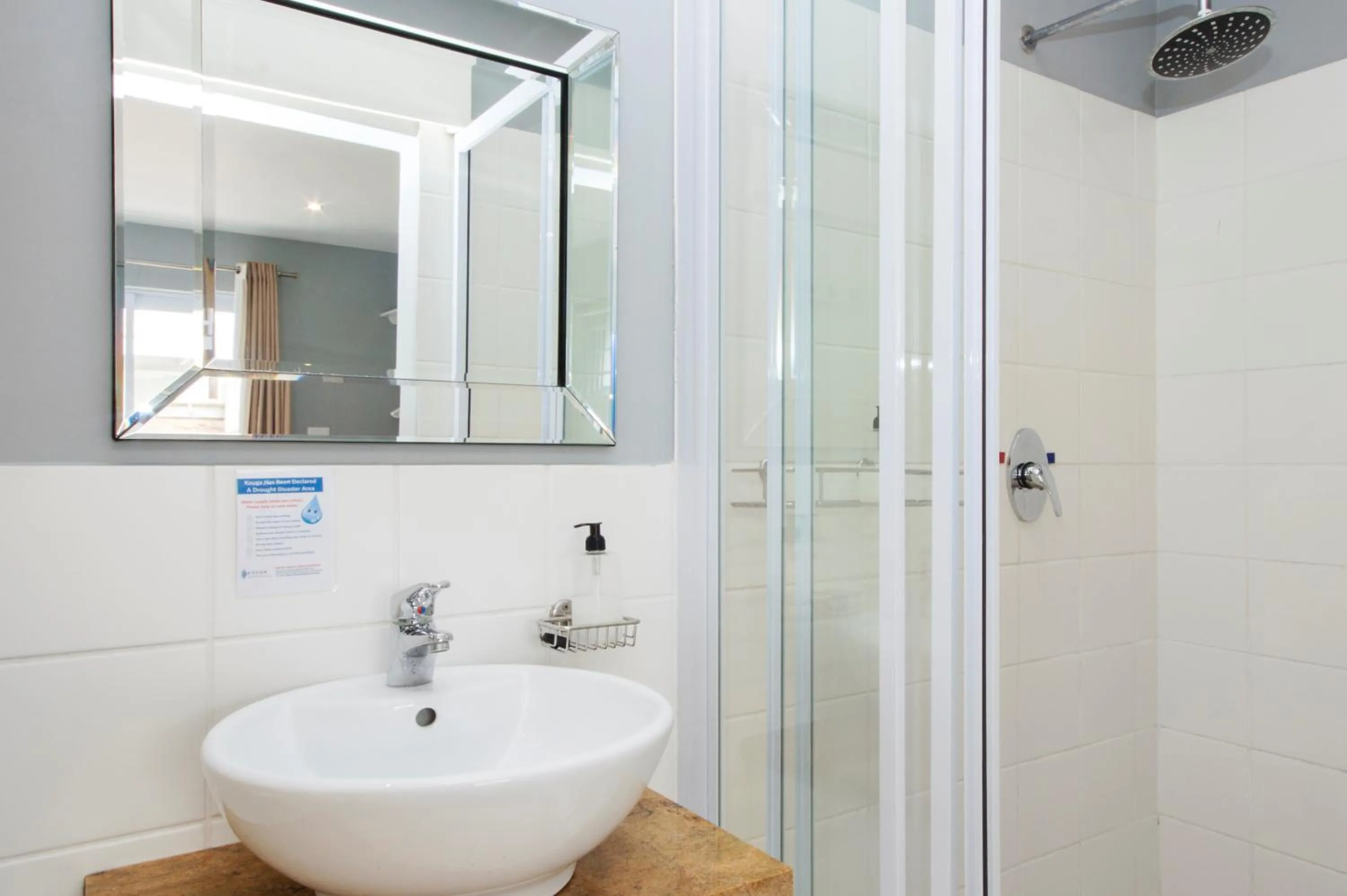 Shower in Cape St Francis Resort