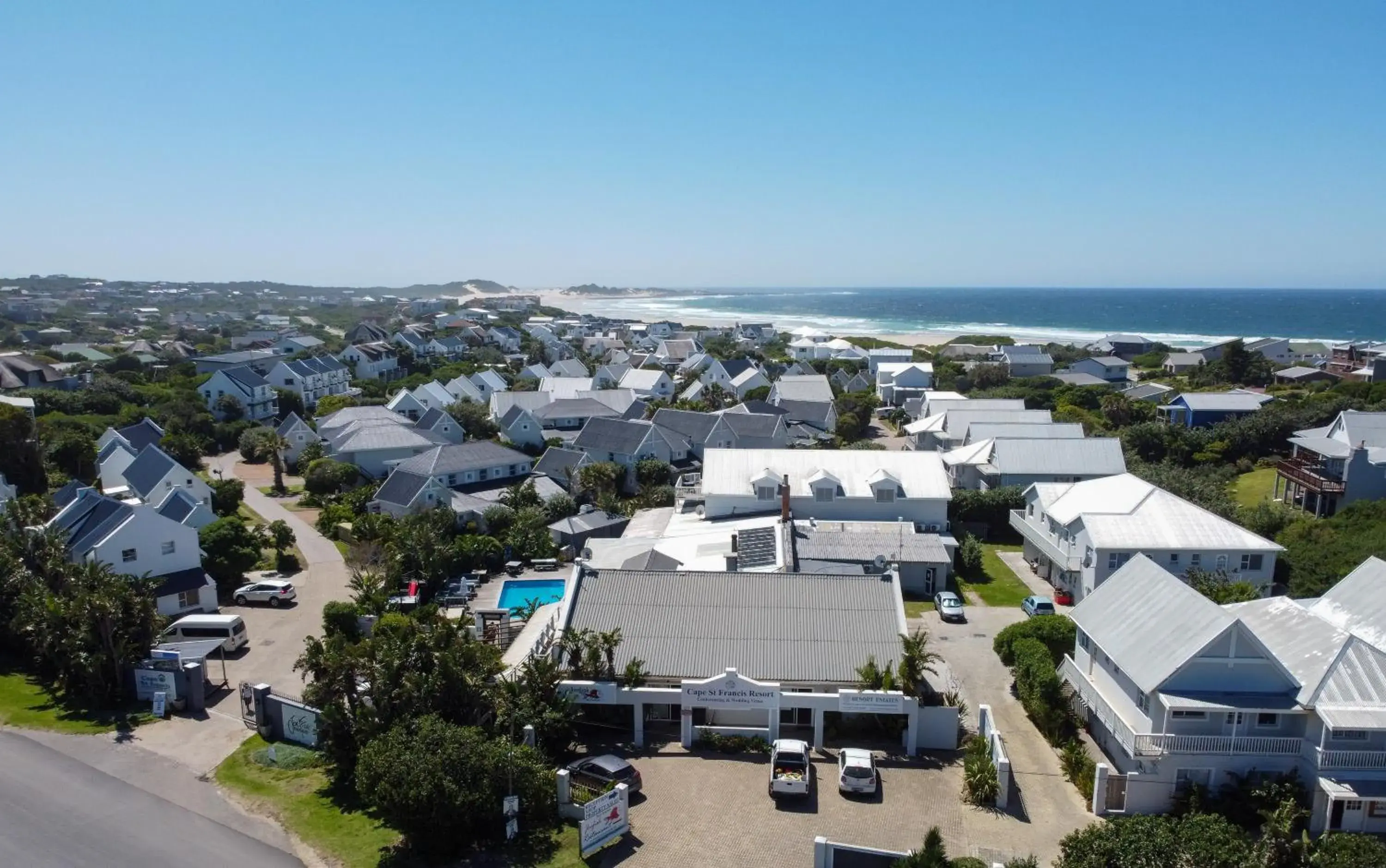 Property building in Cape St Francis Resort Property building in Cape St Francis Resort