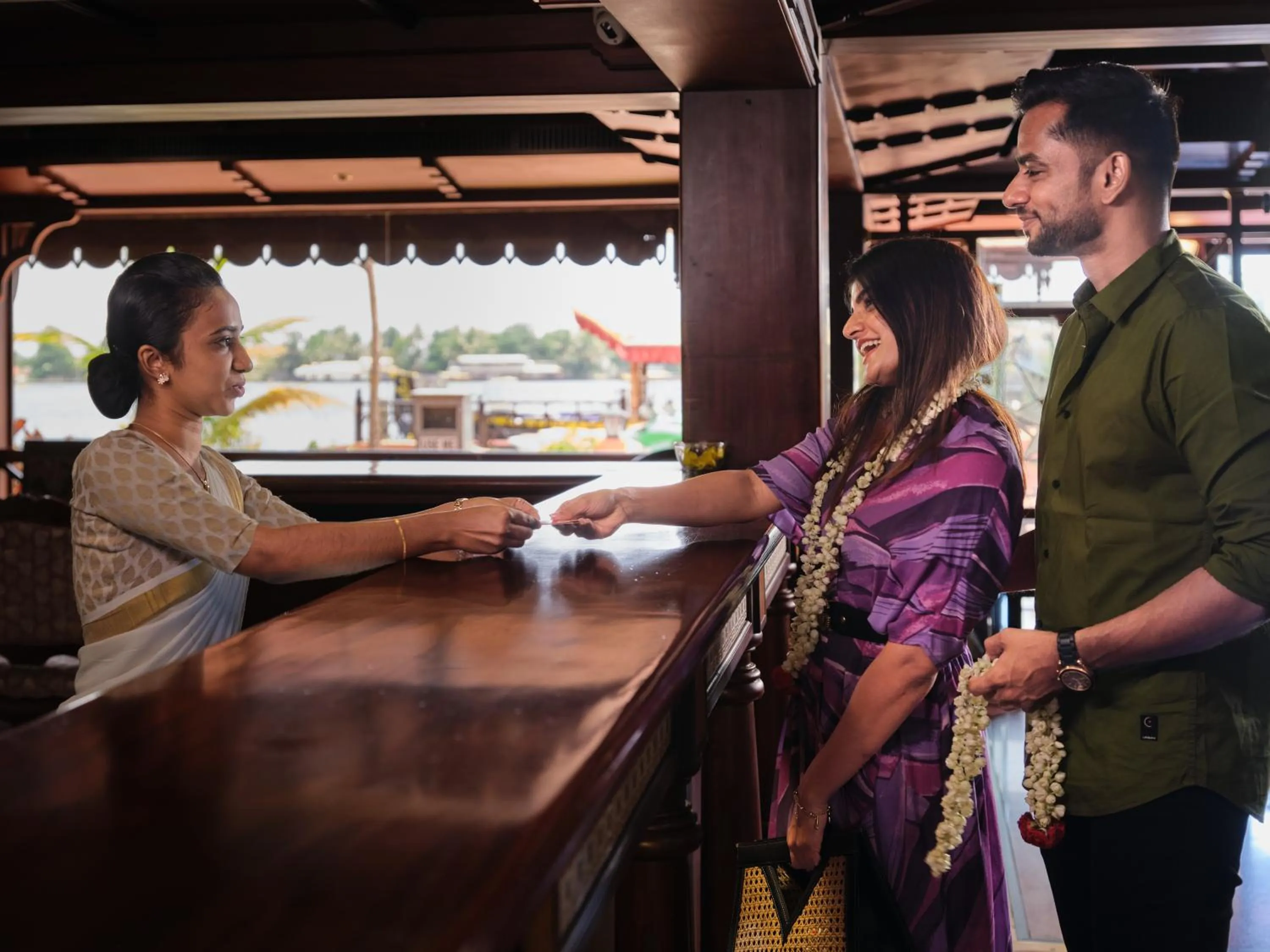 Lobby or reception in Sterling Lake Palace Alleppey