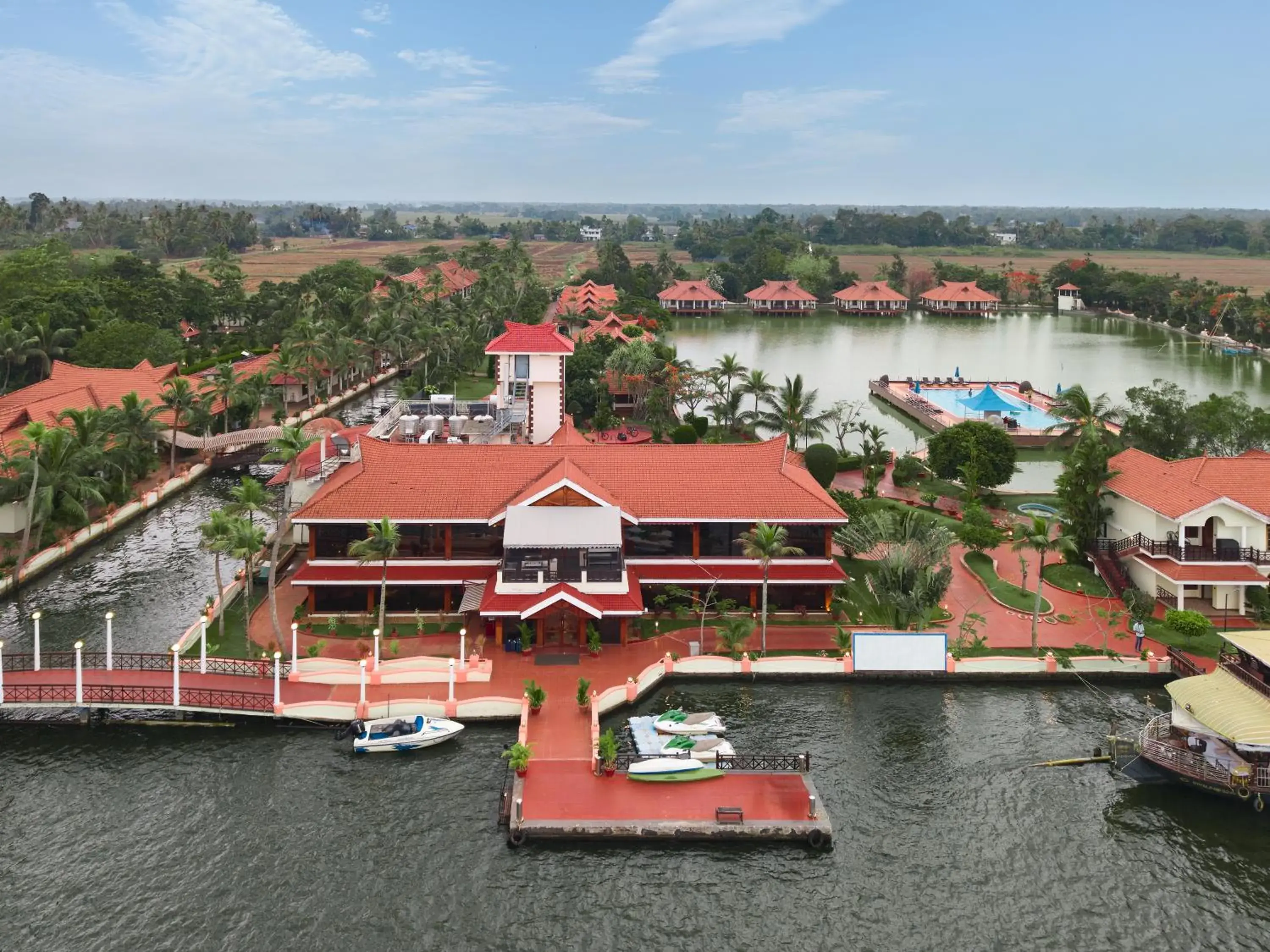Property building in Sterling Lake Palace Alleppey Property building in Sterling Lake Palace Alleppey