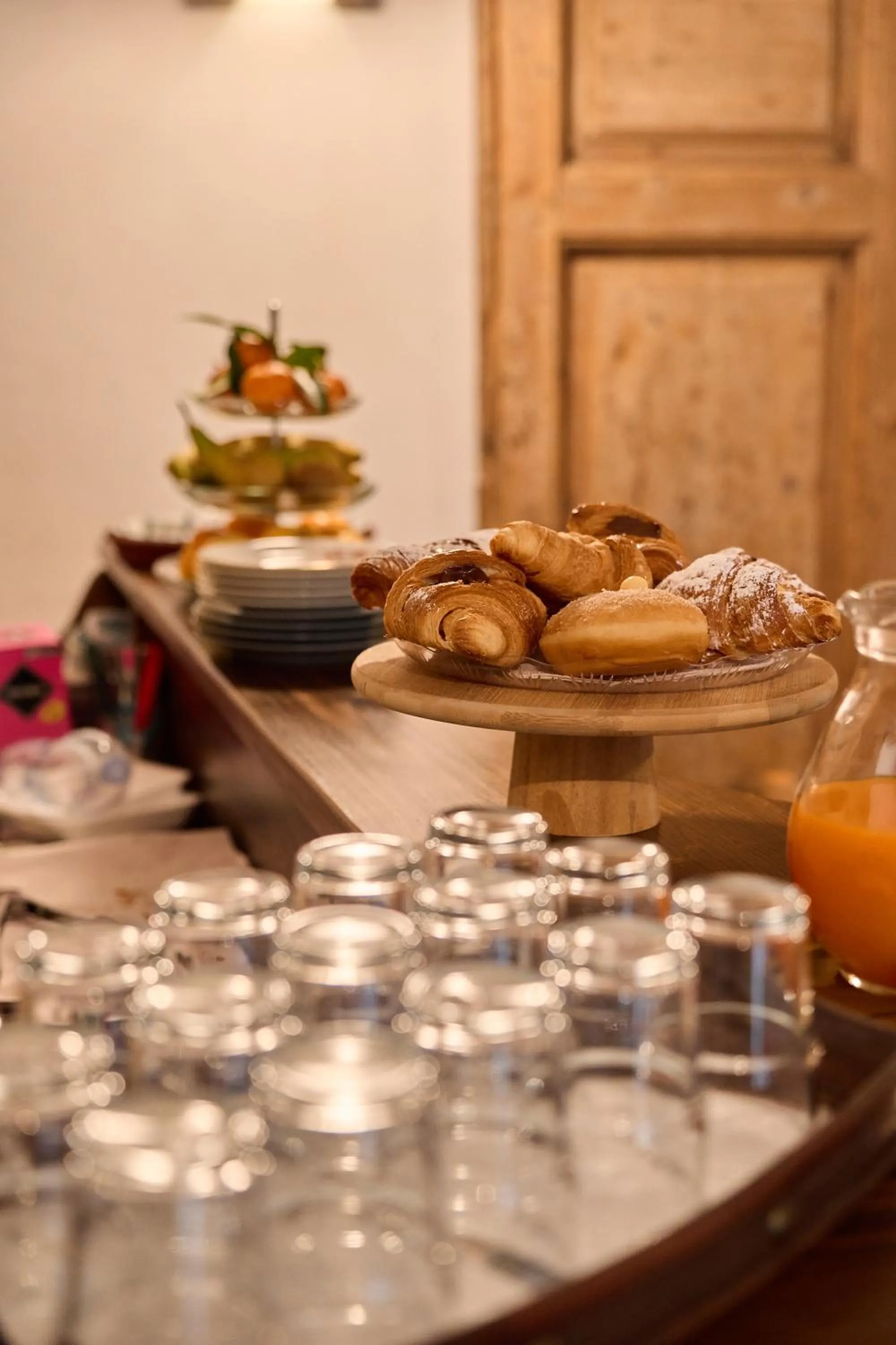 Buffet breakfast in Bed & Breakfast Casa Lopez