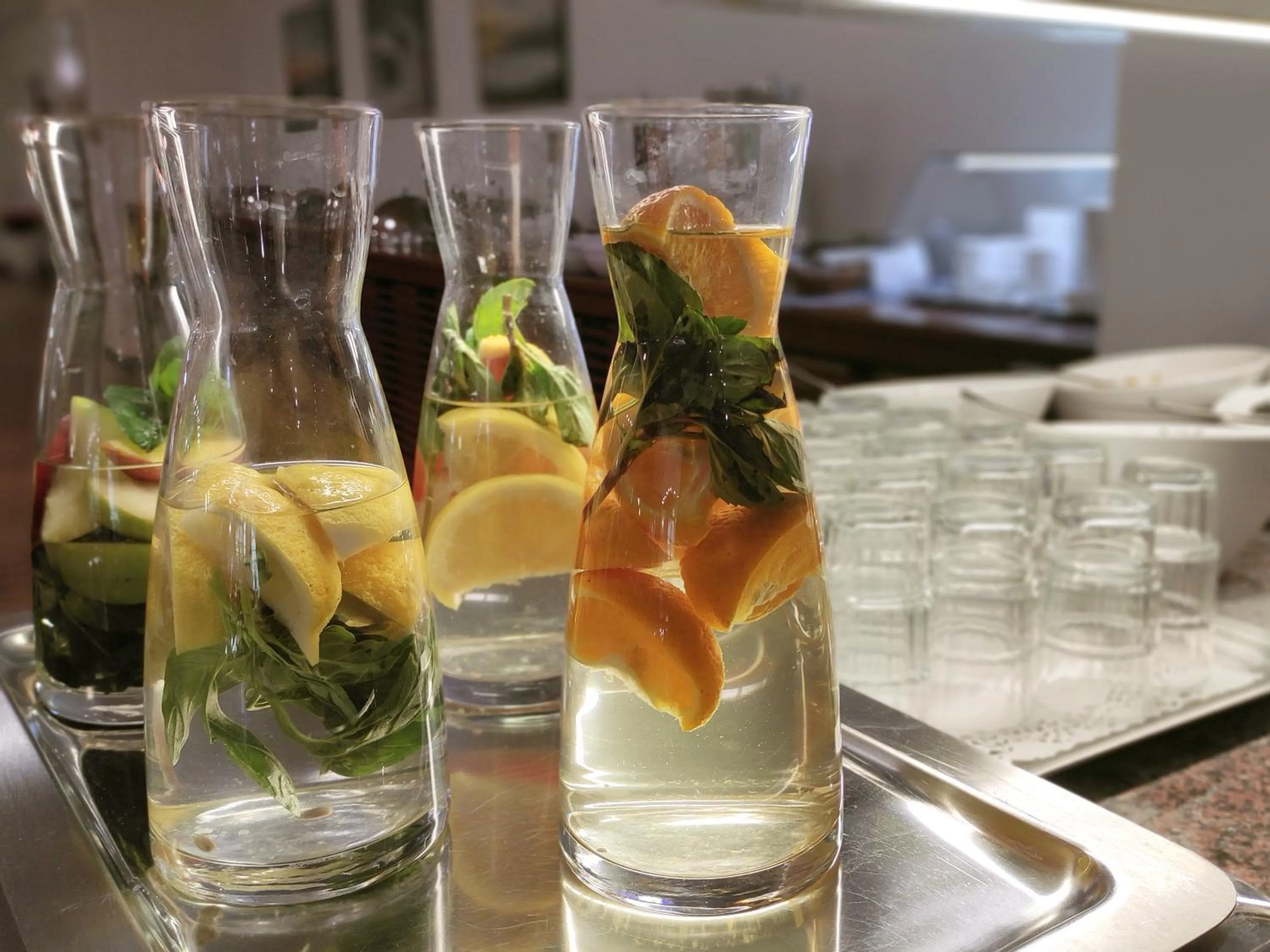 Drinks in Apollonia Beach Resort & Spa