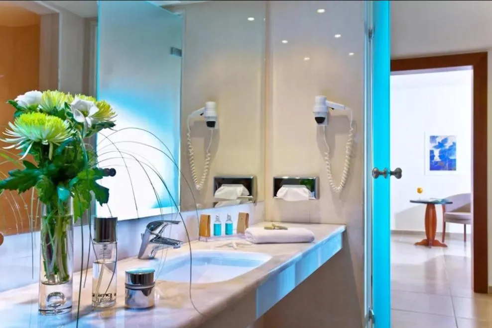 Bathroom in Apollonia Beach Resort & Spa