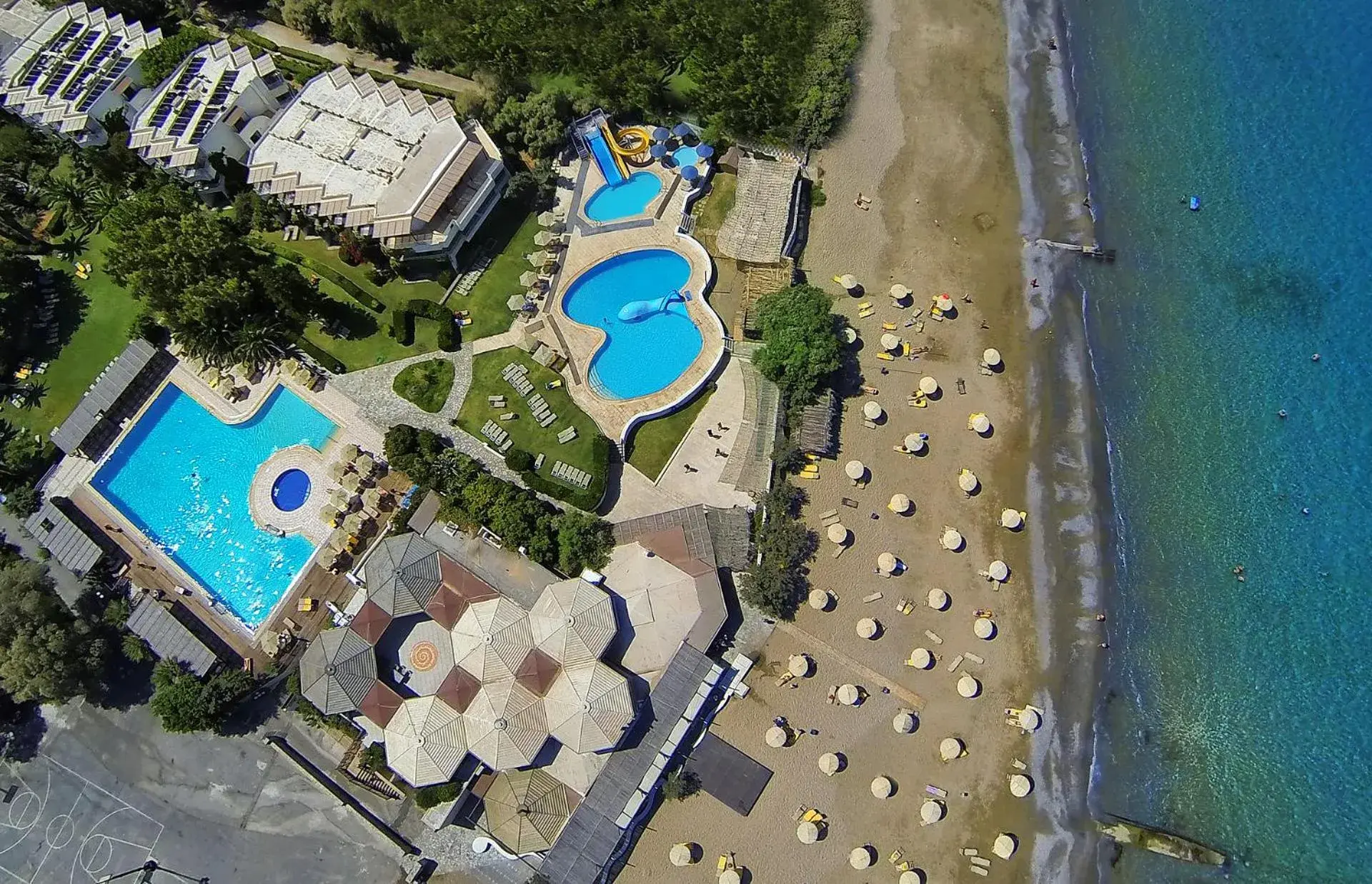 Bird's eye view in Apollonia Beach Resort & Spa Bird's eye view in Apollonia Beach Resort & Spa