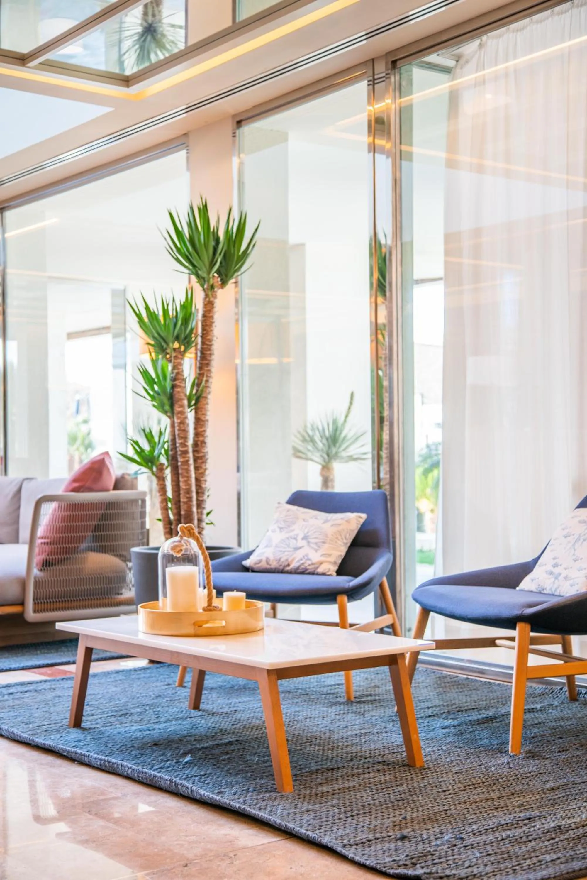 Lobby or reception in Hotel Eden Soller