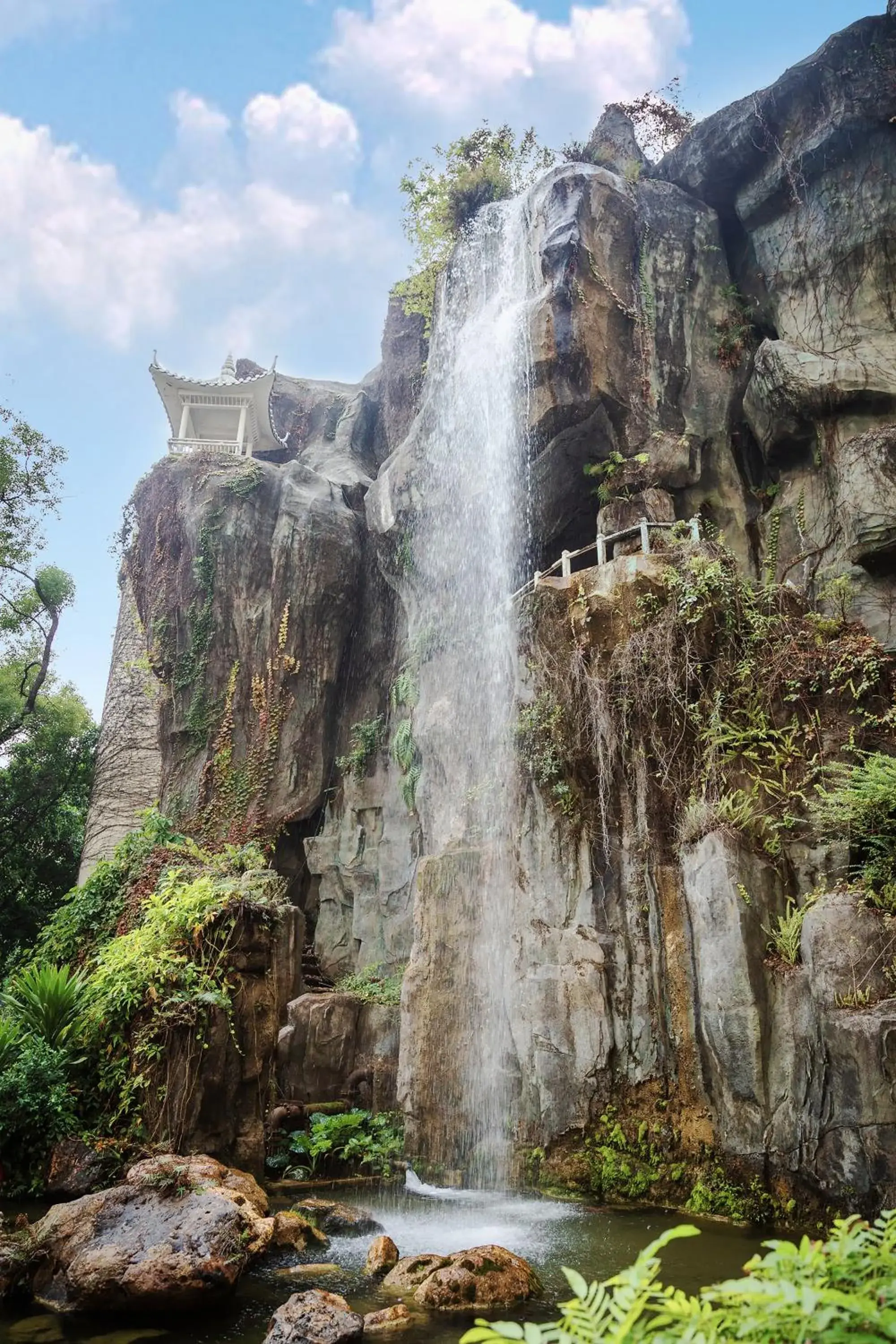 Garden view in The Garden Hotel Guangzhou Garden view in The Garden Hotel Guangzhou