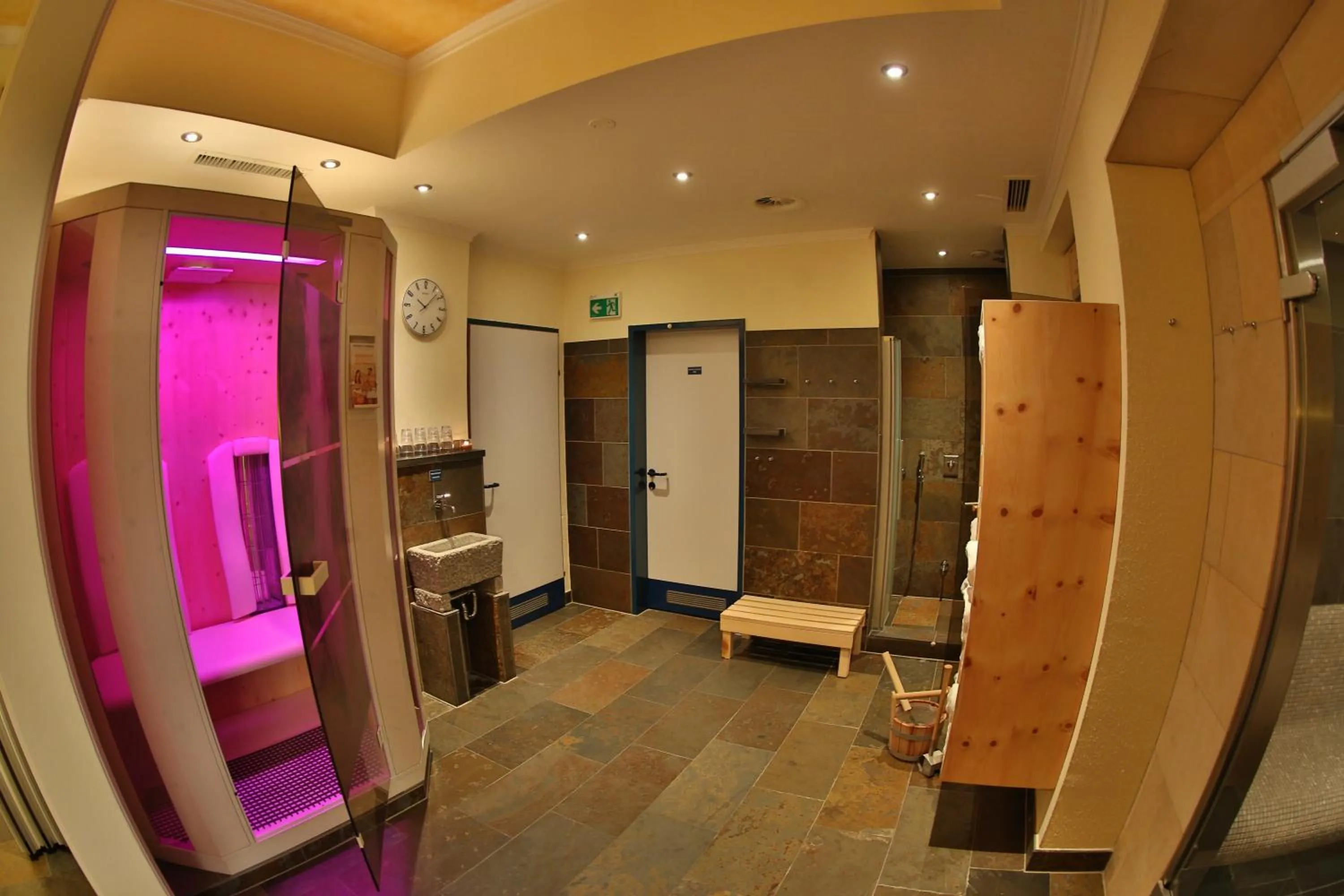 Sauna in Aparthotel Acksteiner