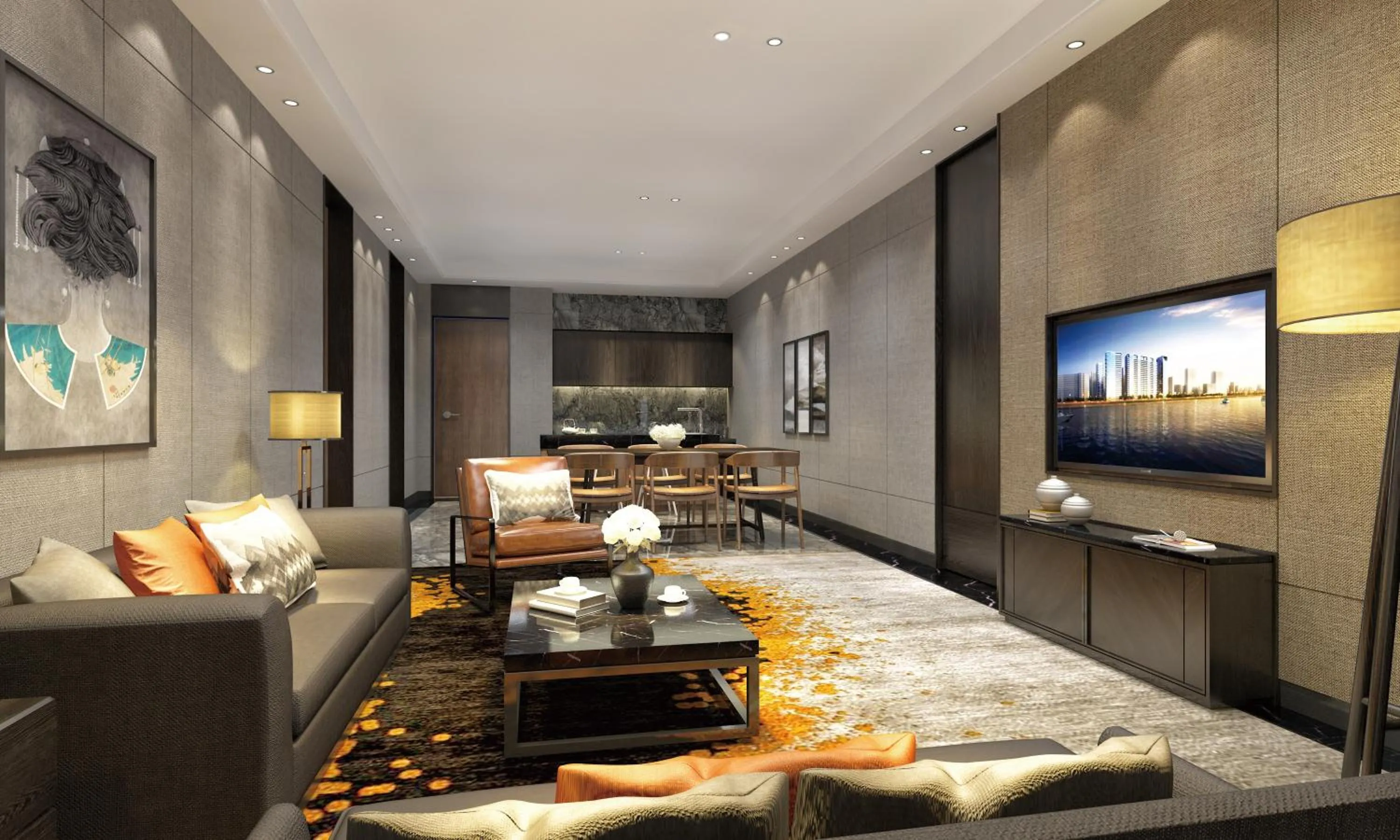 Living room in Braira Al Dammam