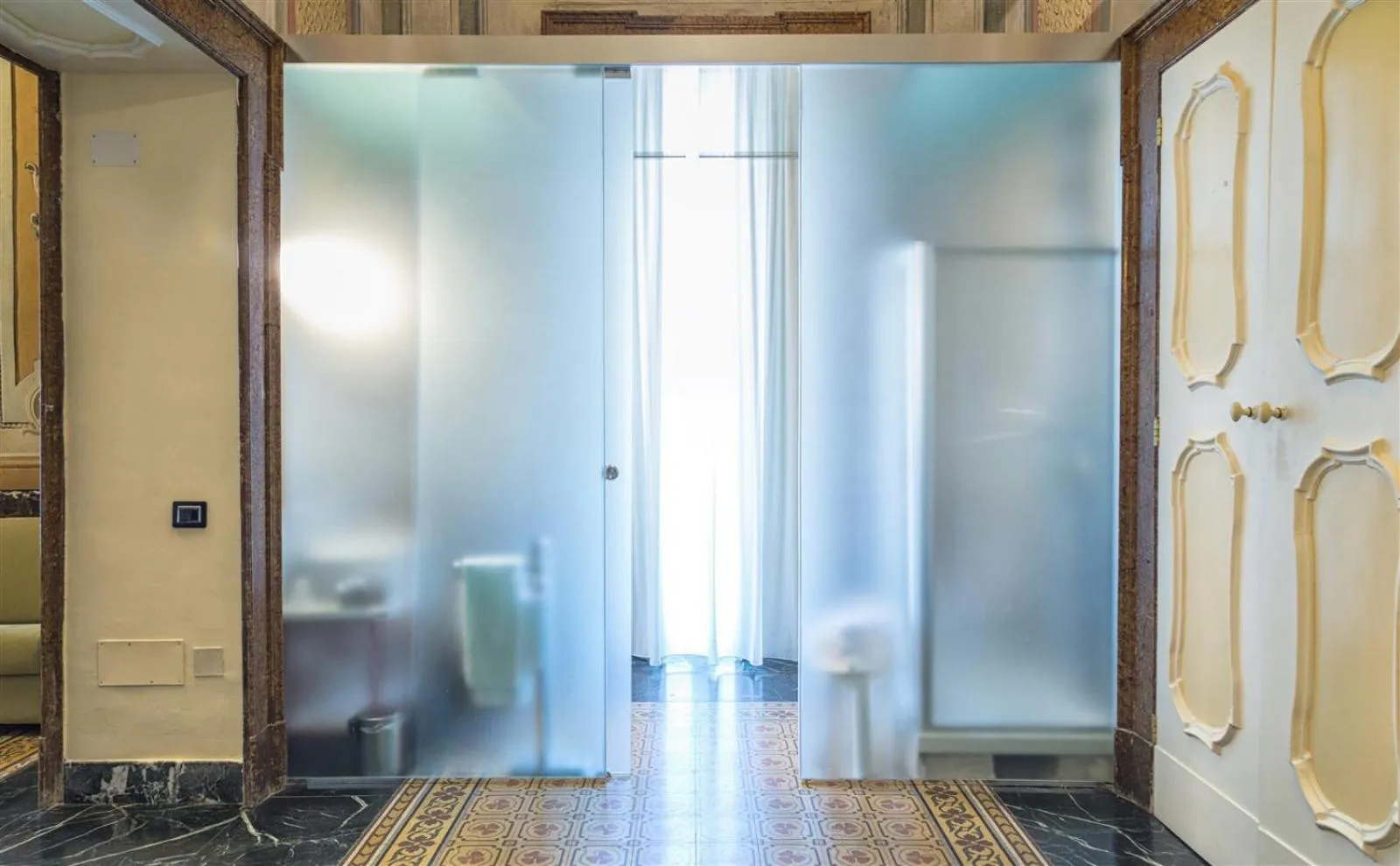 Bathroom in Villa Signorini Hotel