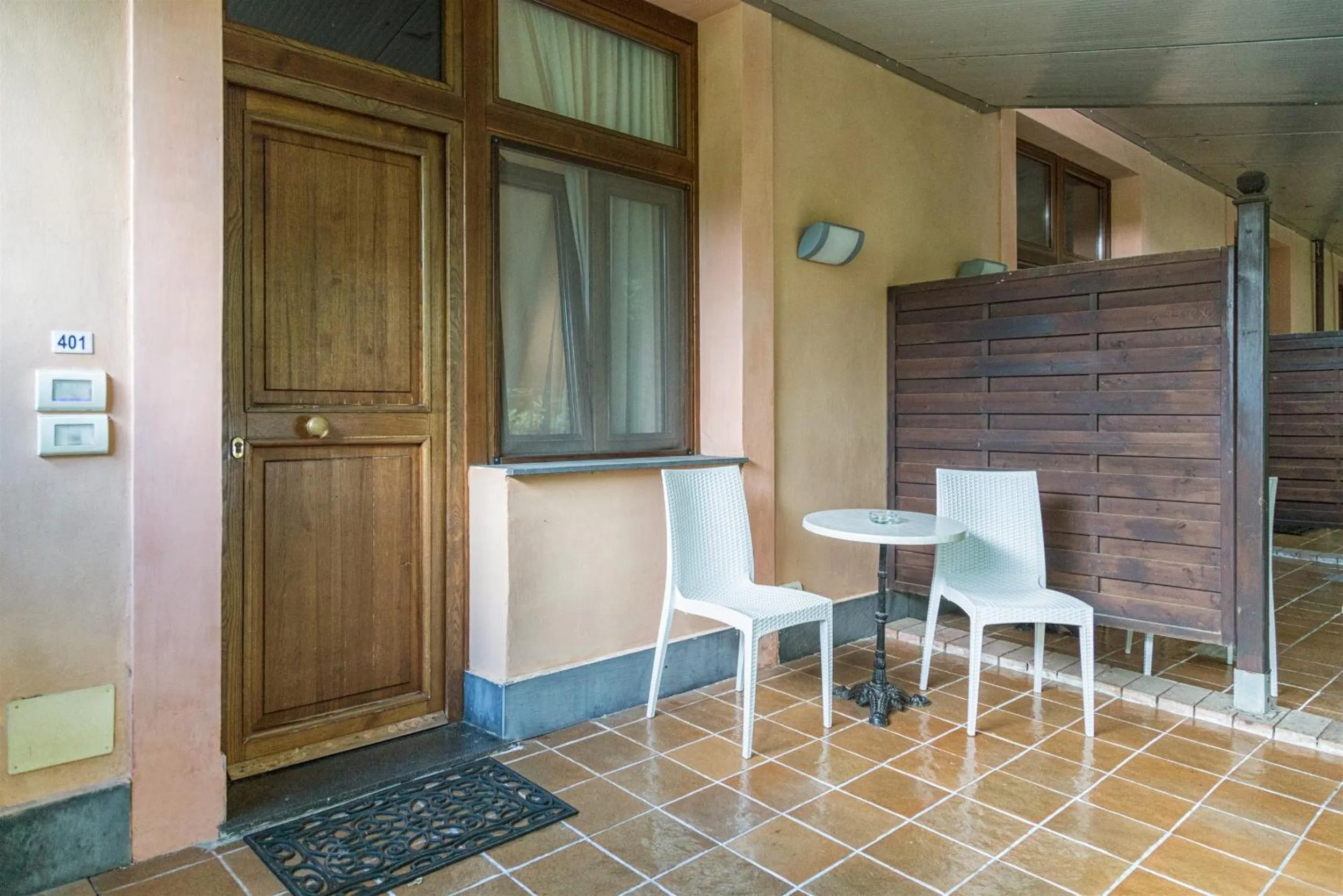 Patio in Villa Signorini Hotel