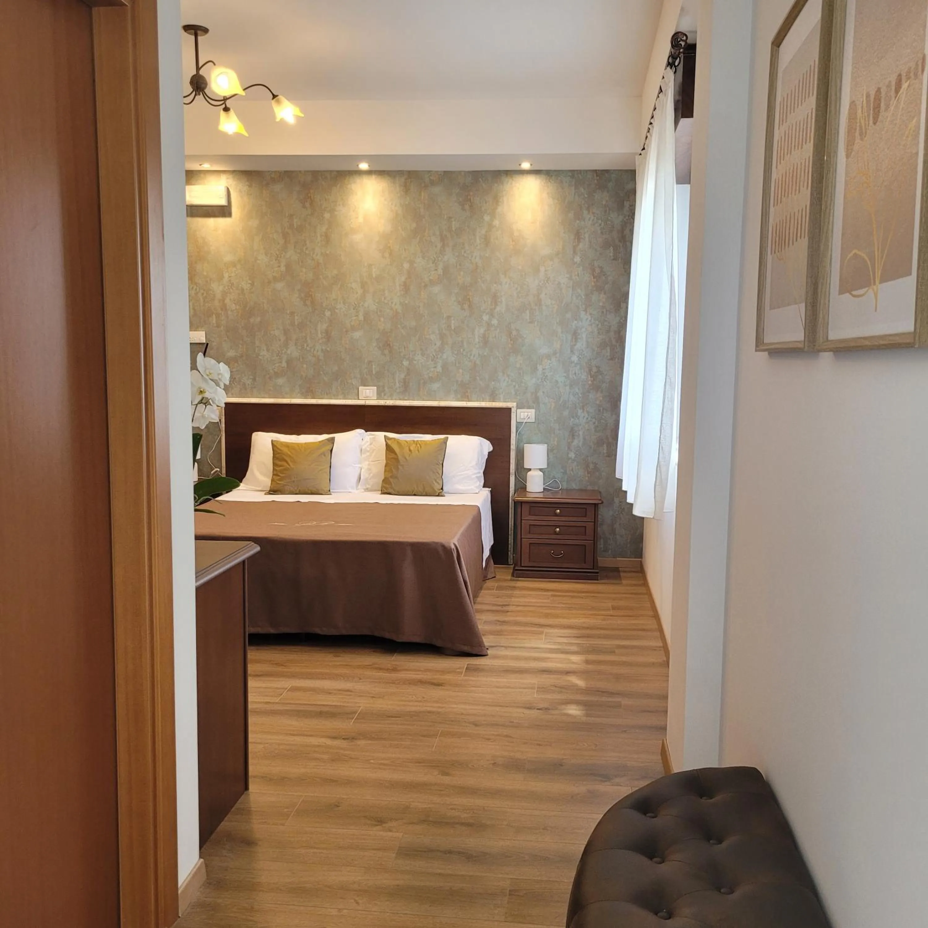 Bed in Domus Romulea