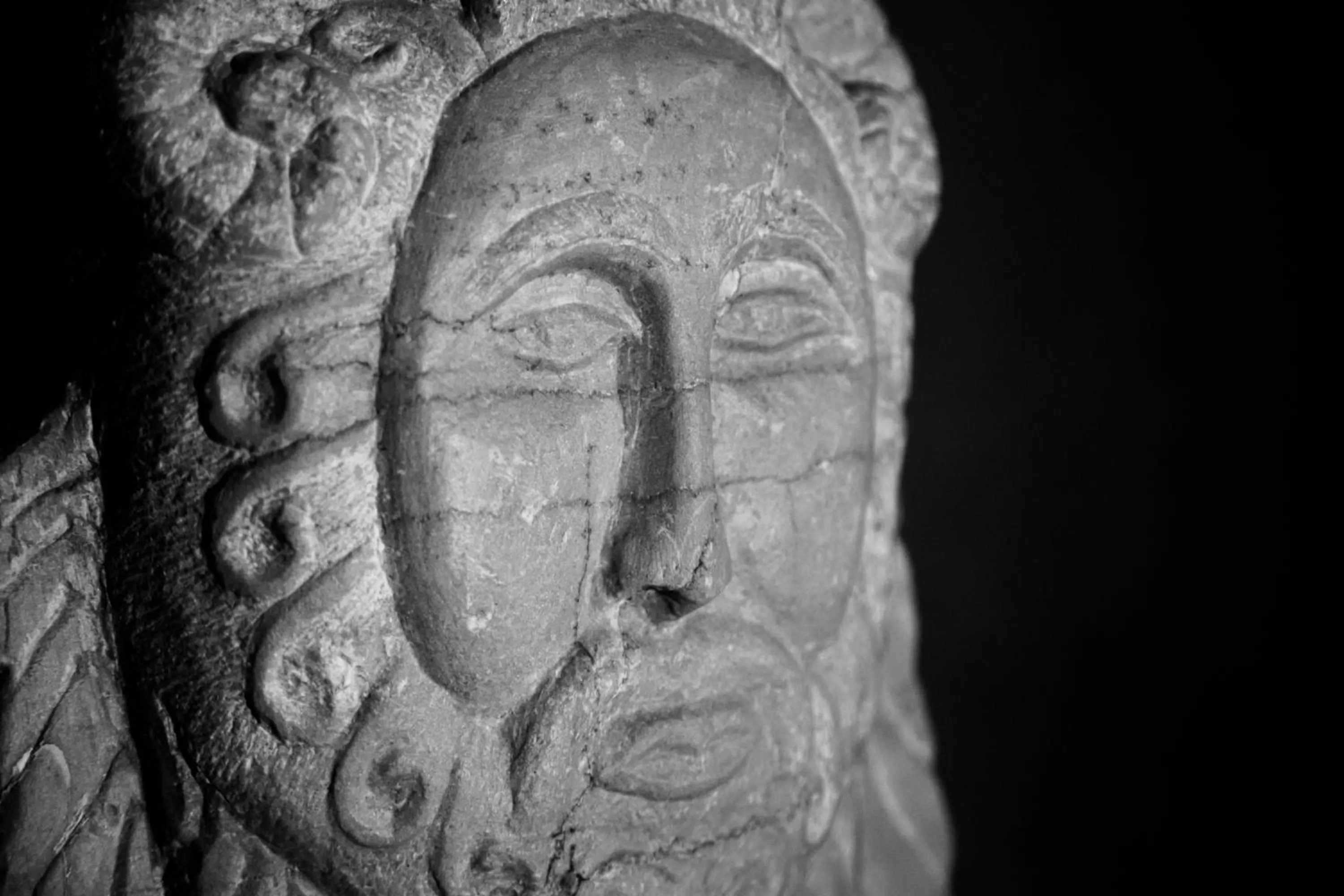 Decorative detail in Domus Romulea