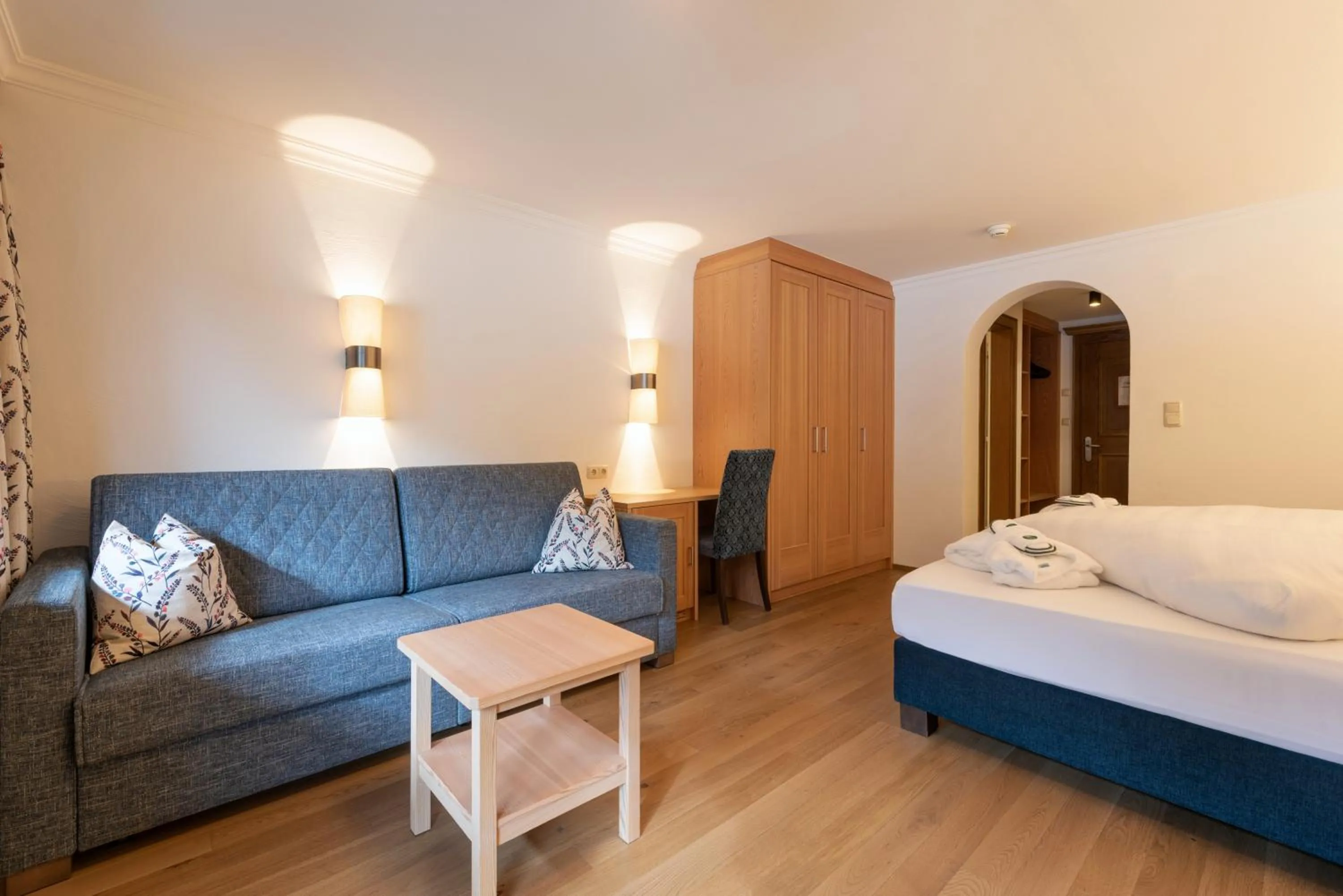 Bed in Heart Hotel Arlberg