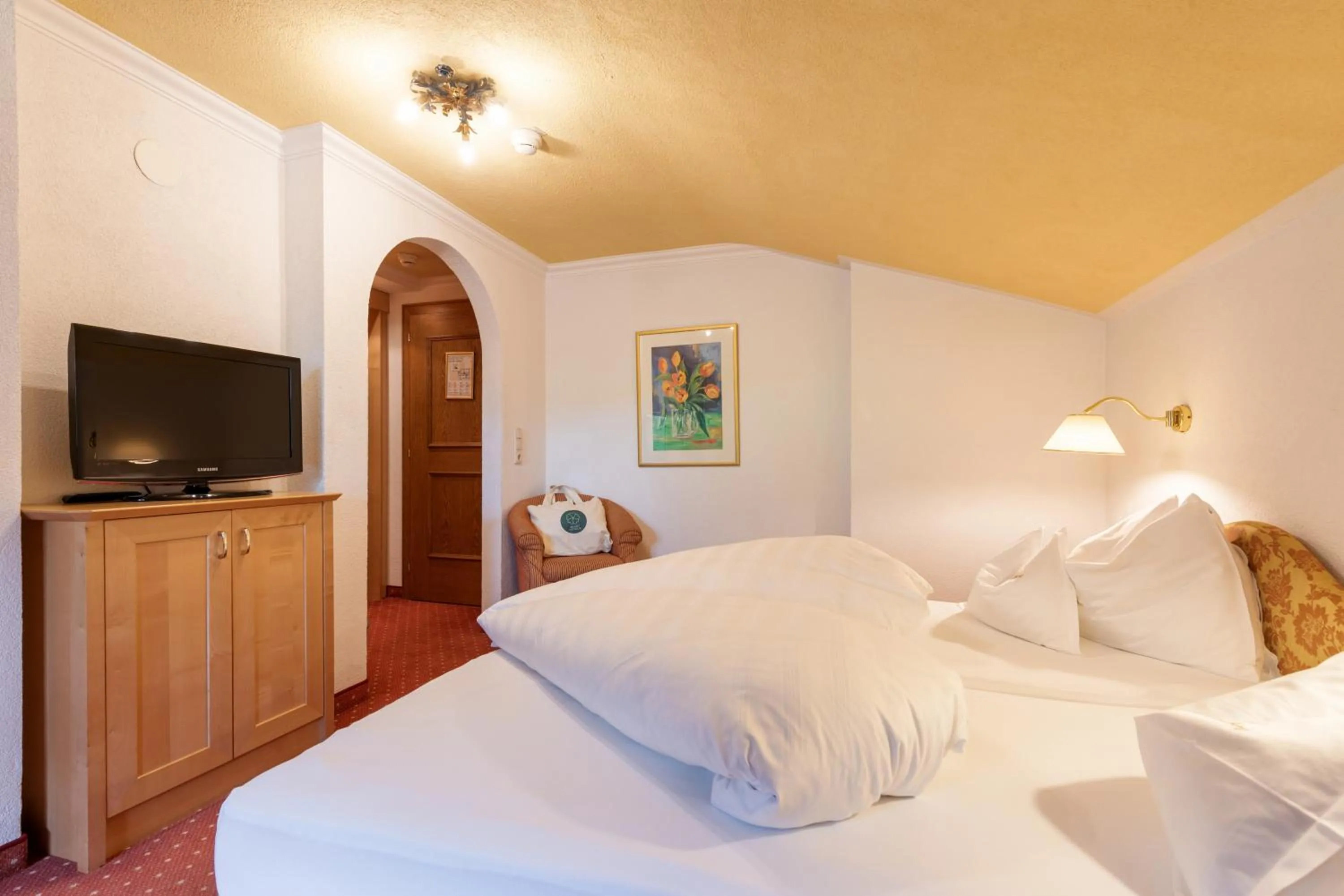 Bed in Heart Hotel Arlberg