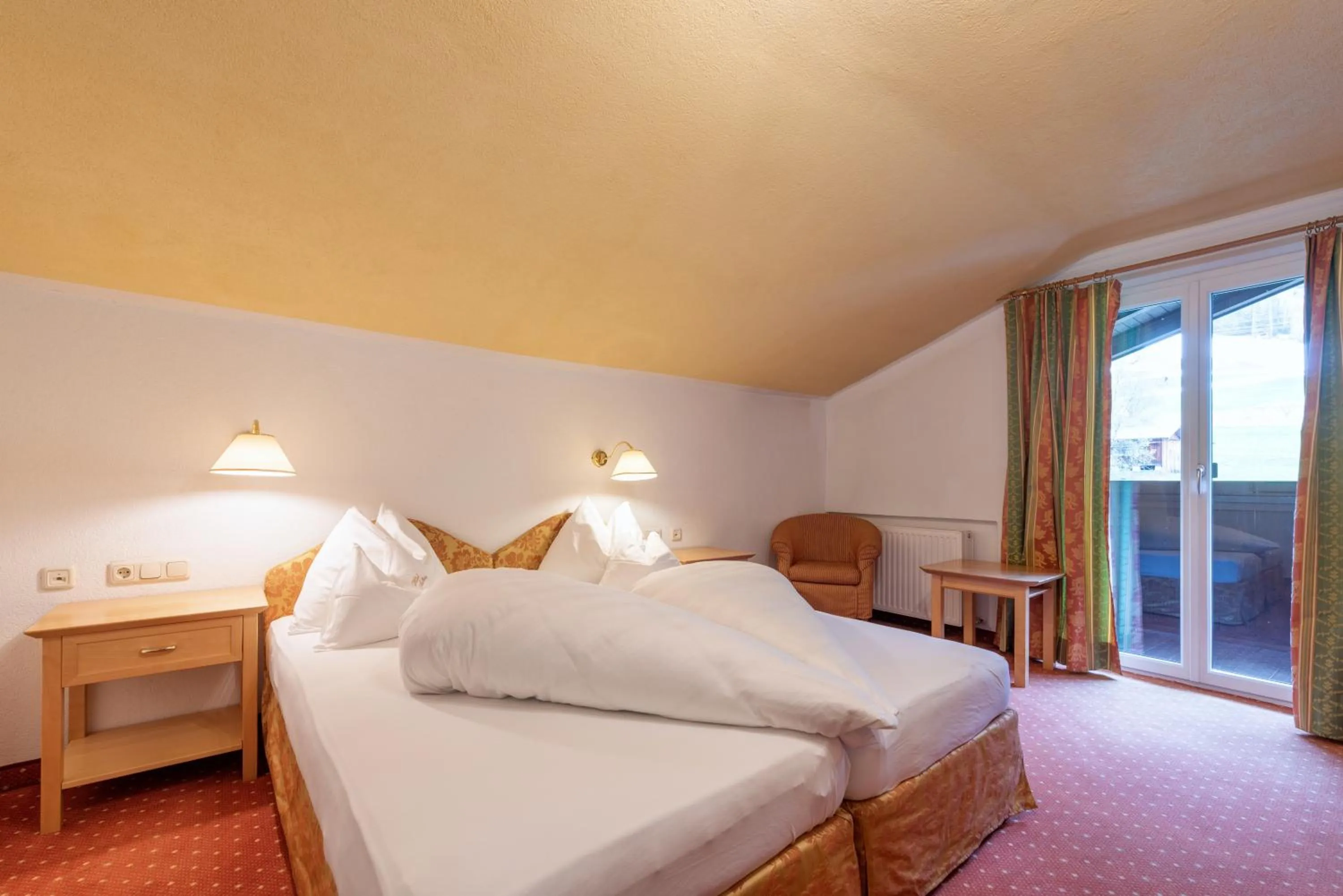 Bed in Heart Hotel Arlberg