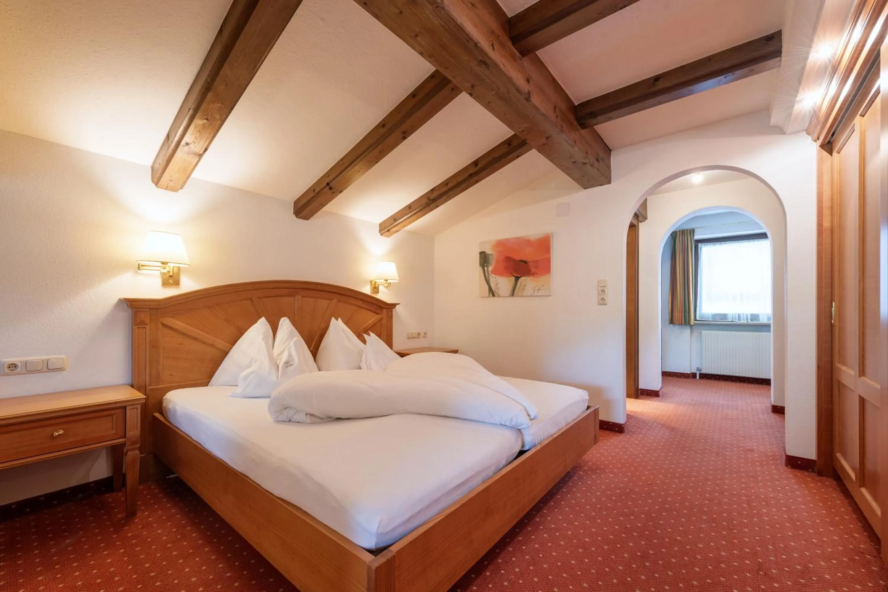 Bed in Heart Hotel Arlberg