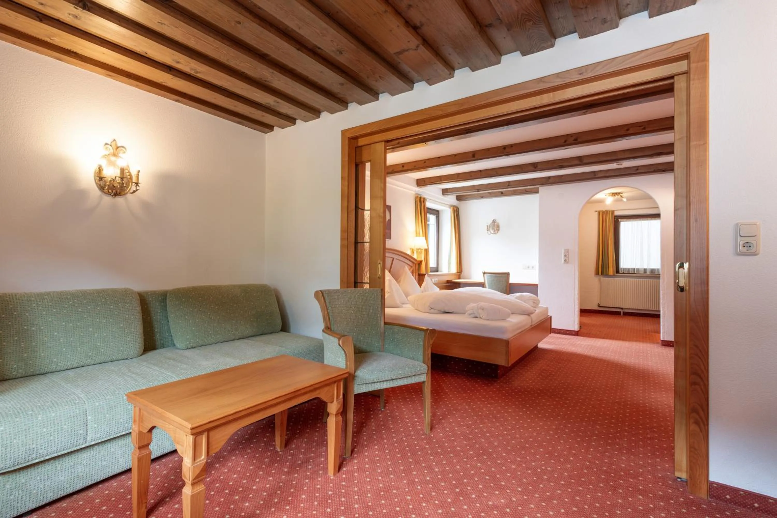 Bed in Heart Hotel Arlberg