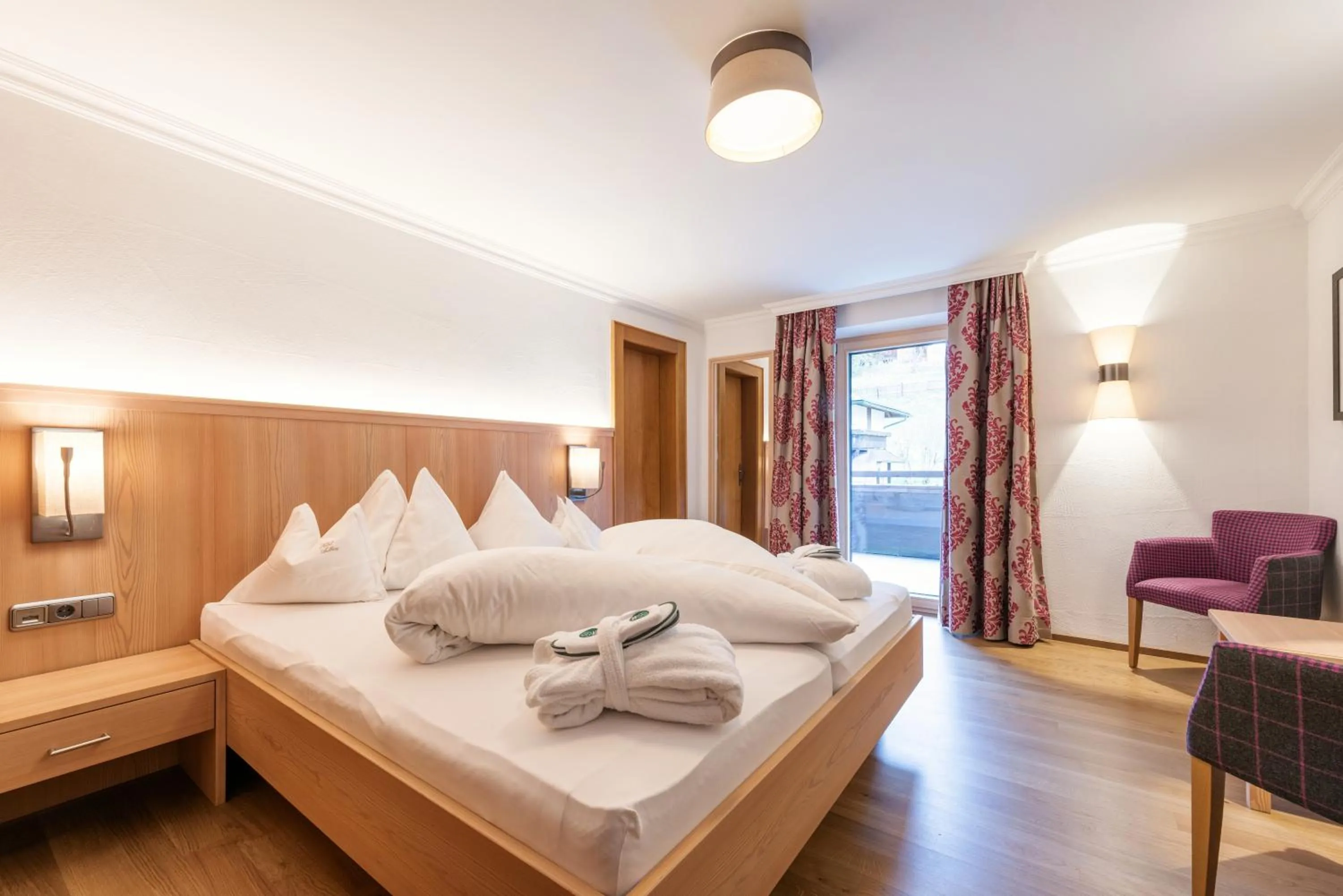 Bed in Heart Hotel Arlberg