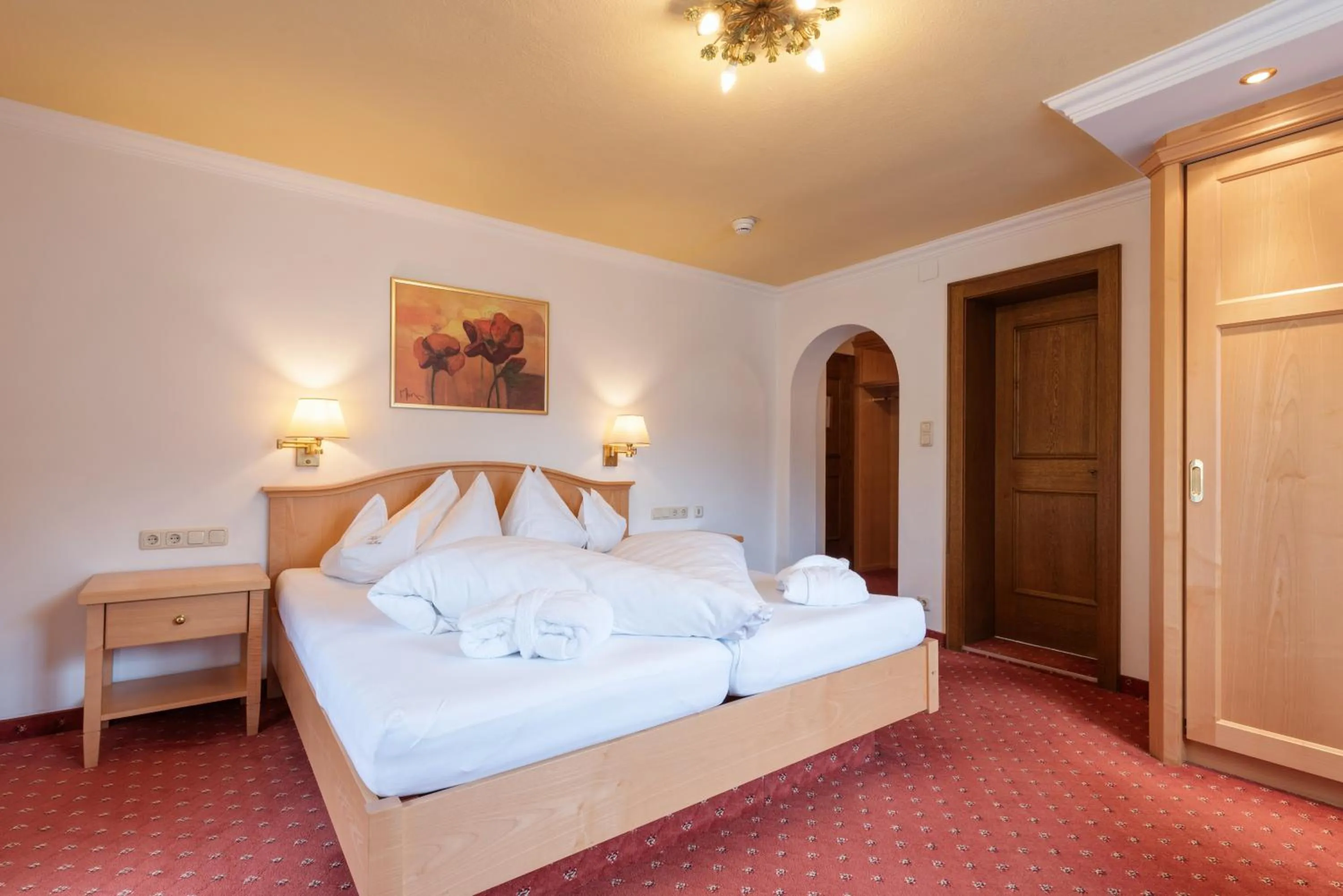 Bed in Heart Hotel Arlberg