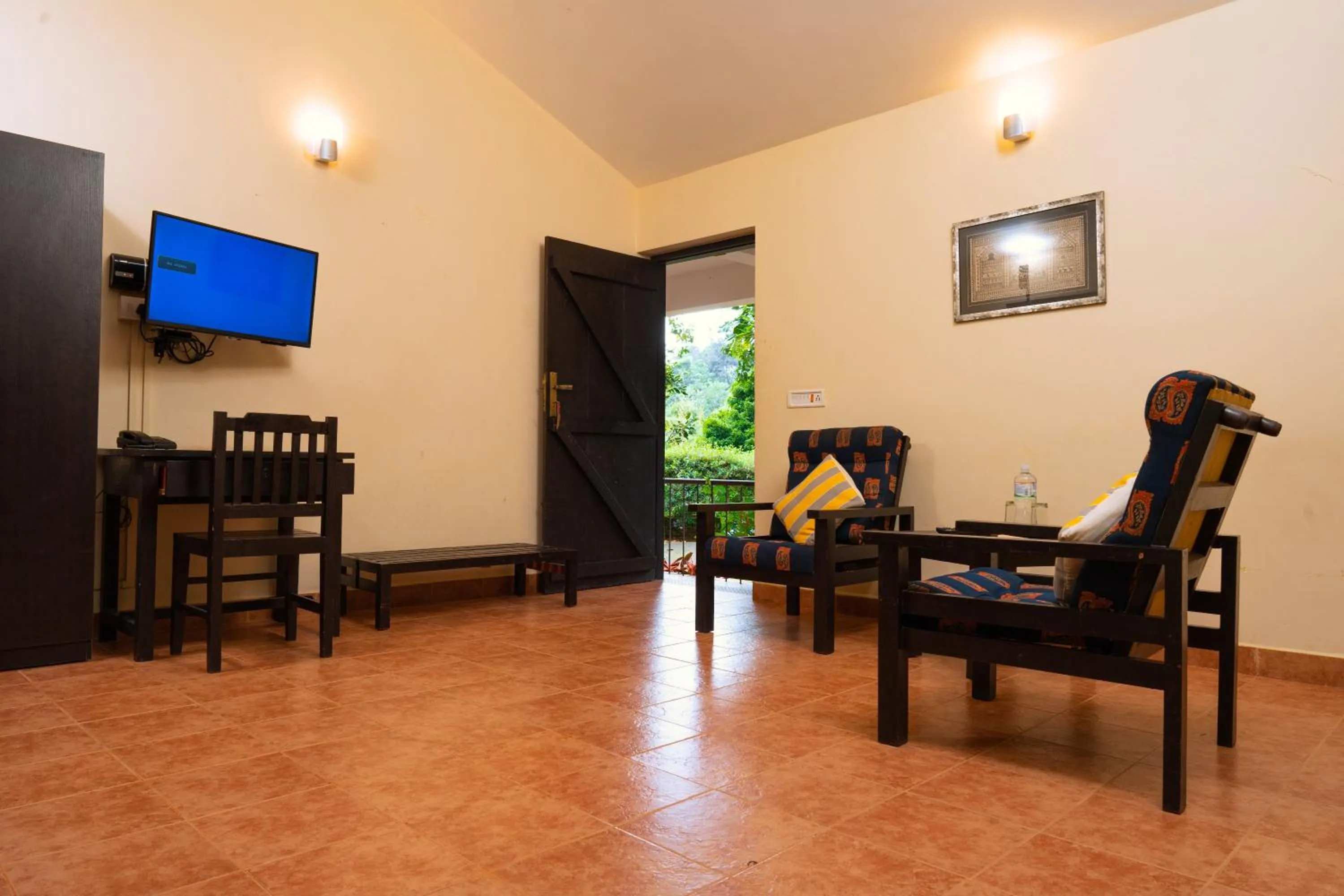 Living room in Falling Waters Munnar