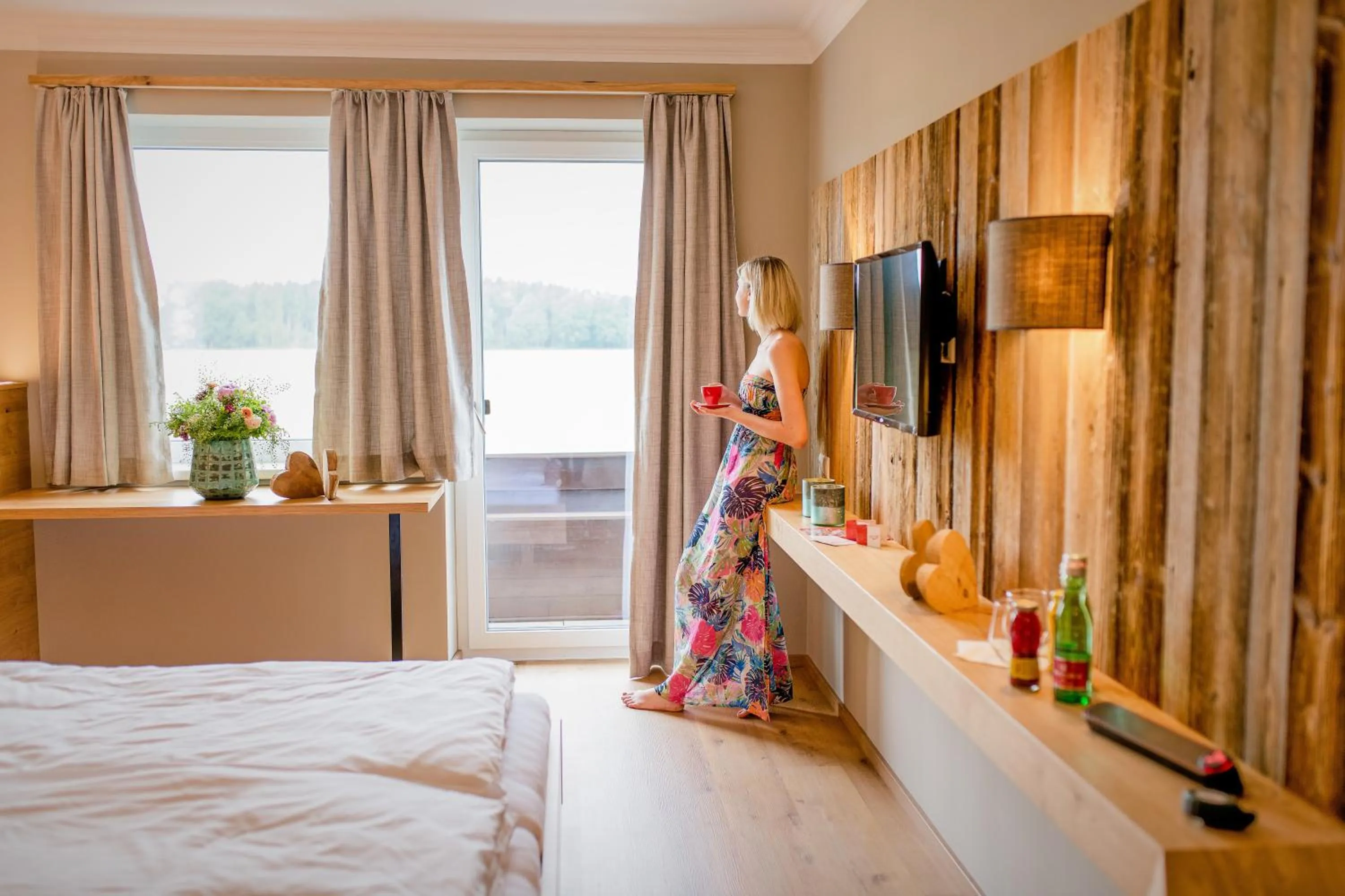 Bed in Hotel z'Leithen