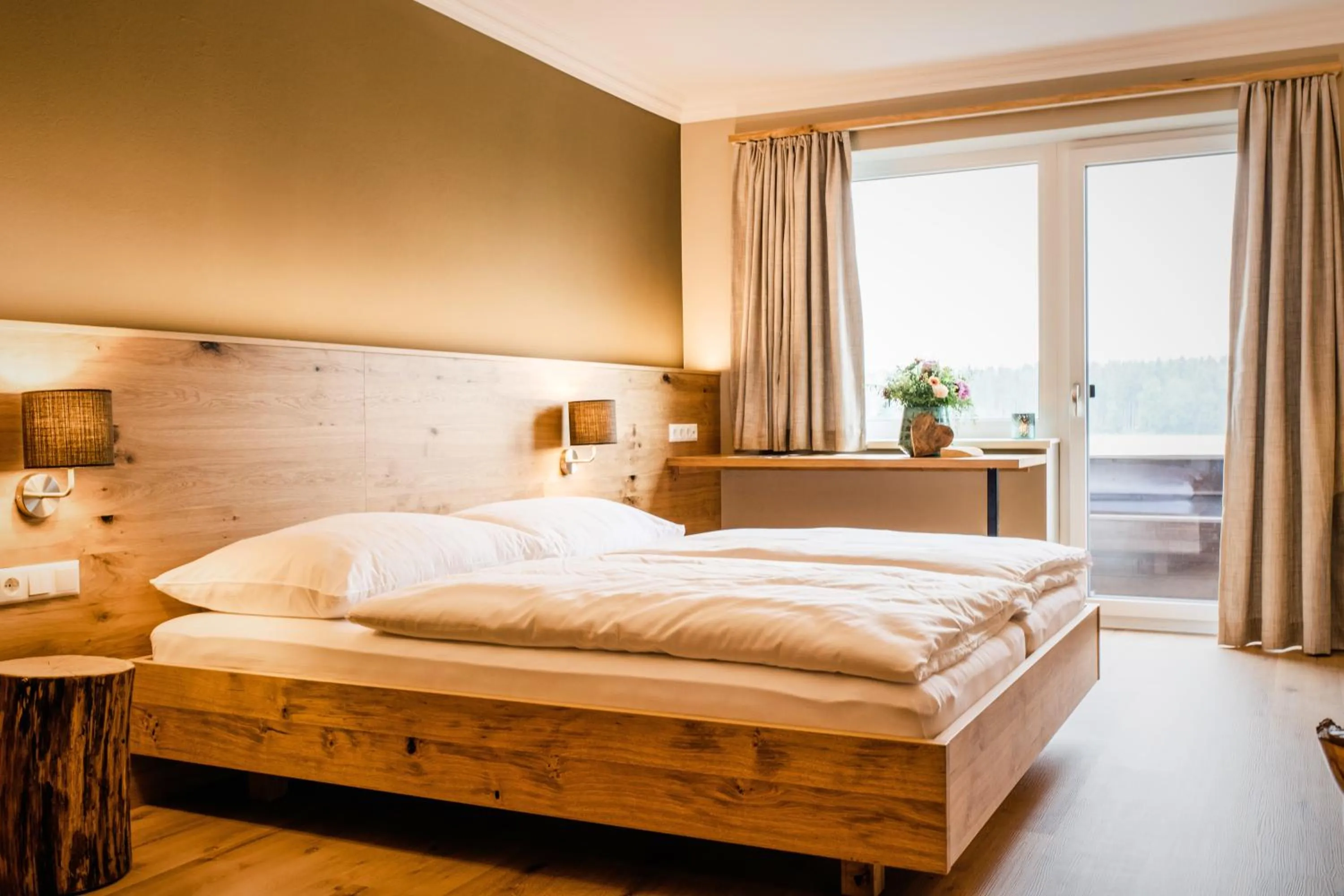 Bed in Hotel z'Leithen