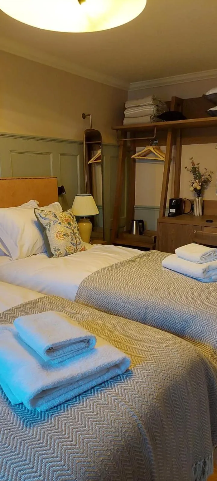 Bed in The Crown Inn