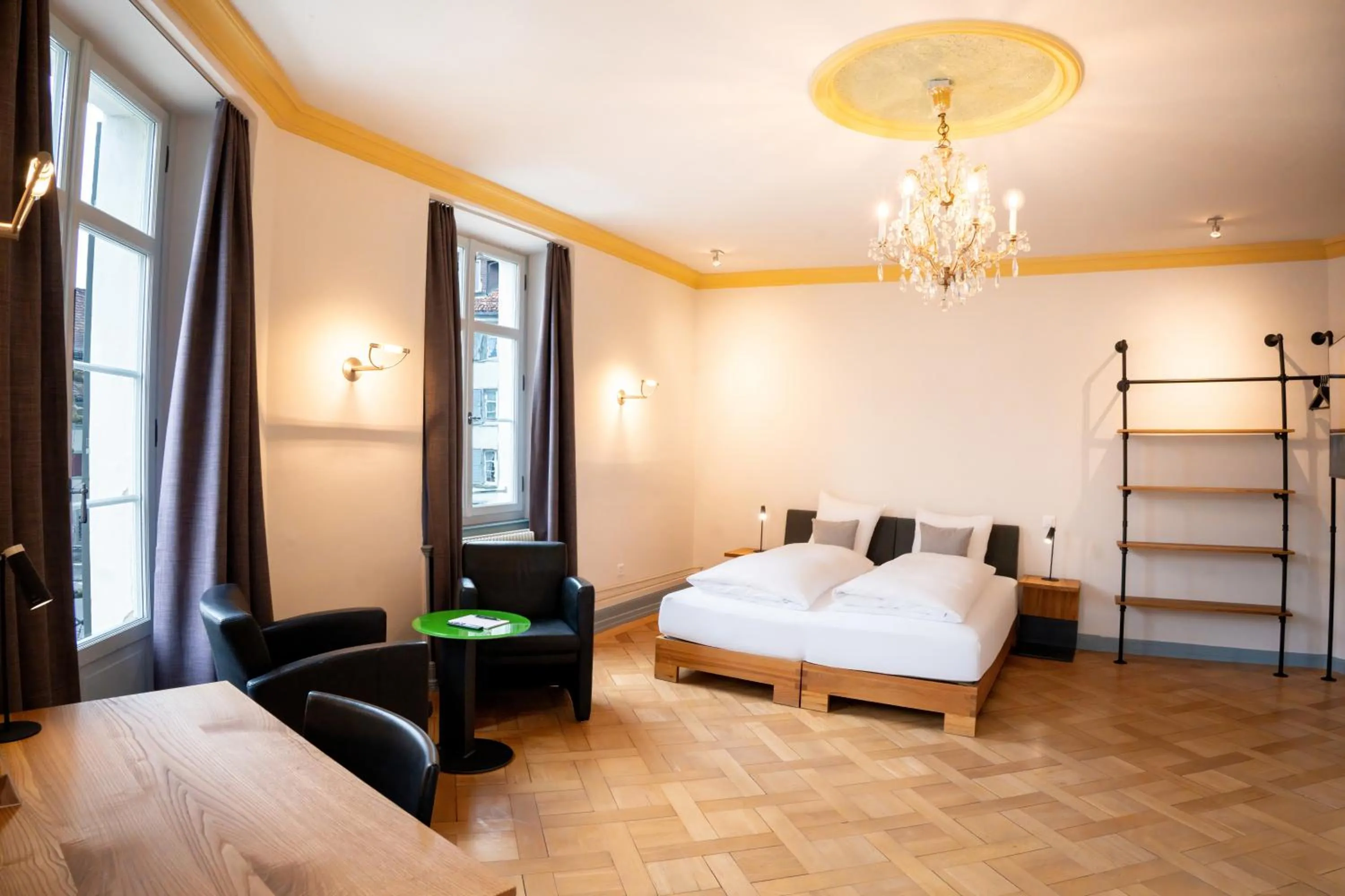 Bed in Hotel Le Lion - Self Check-in