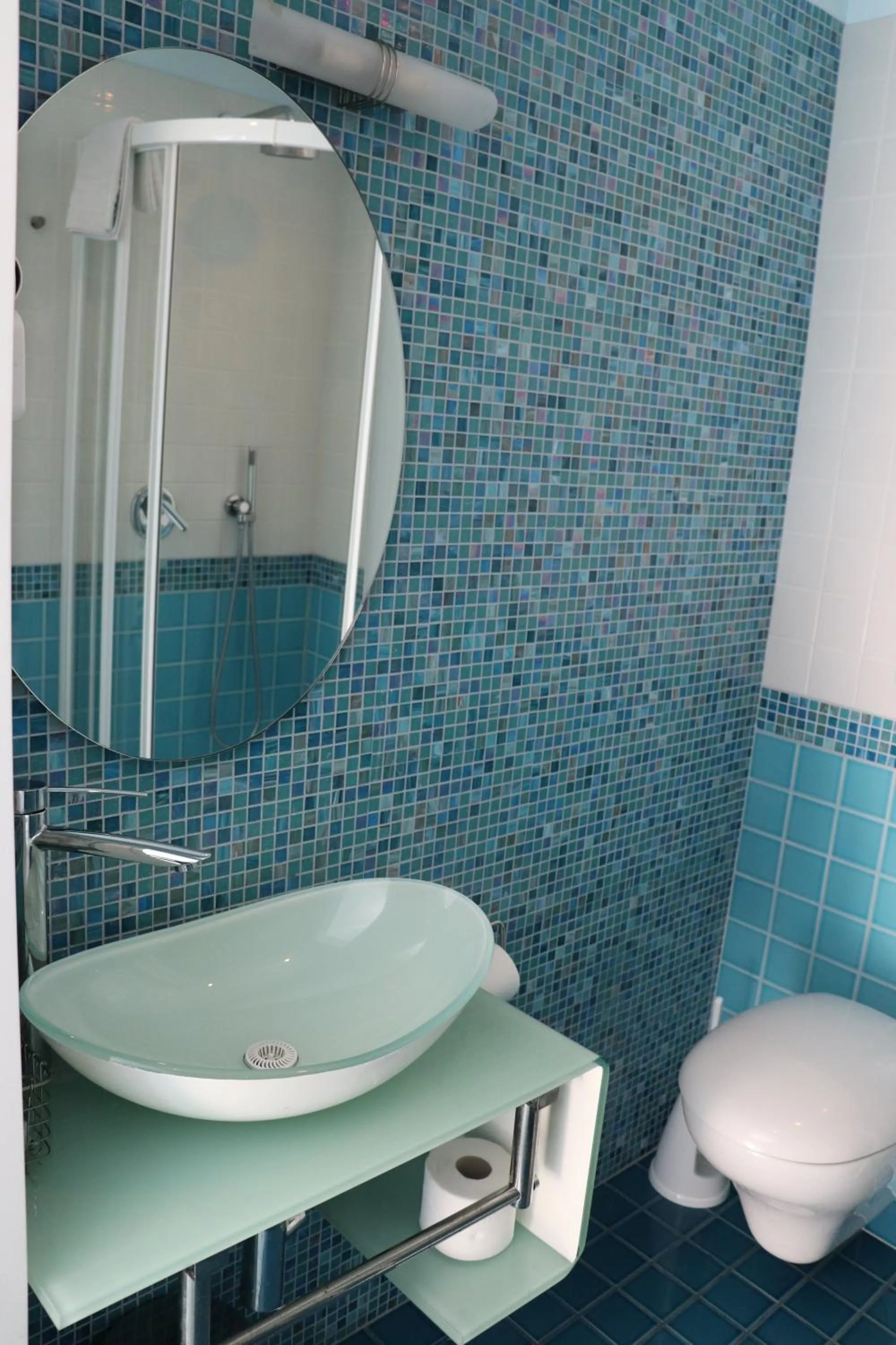 Shower in Rock Garden