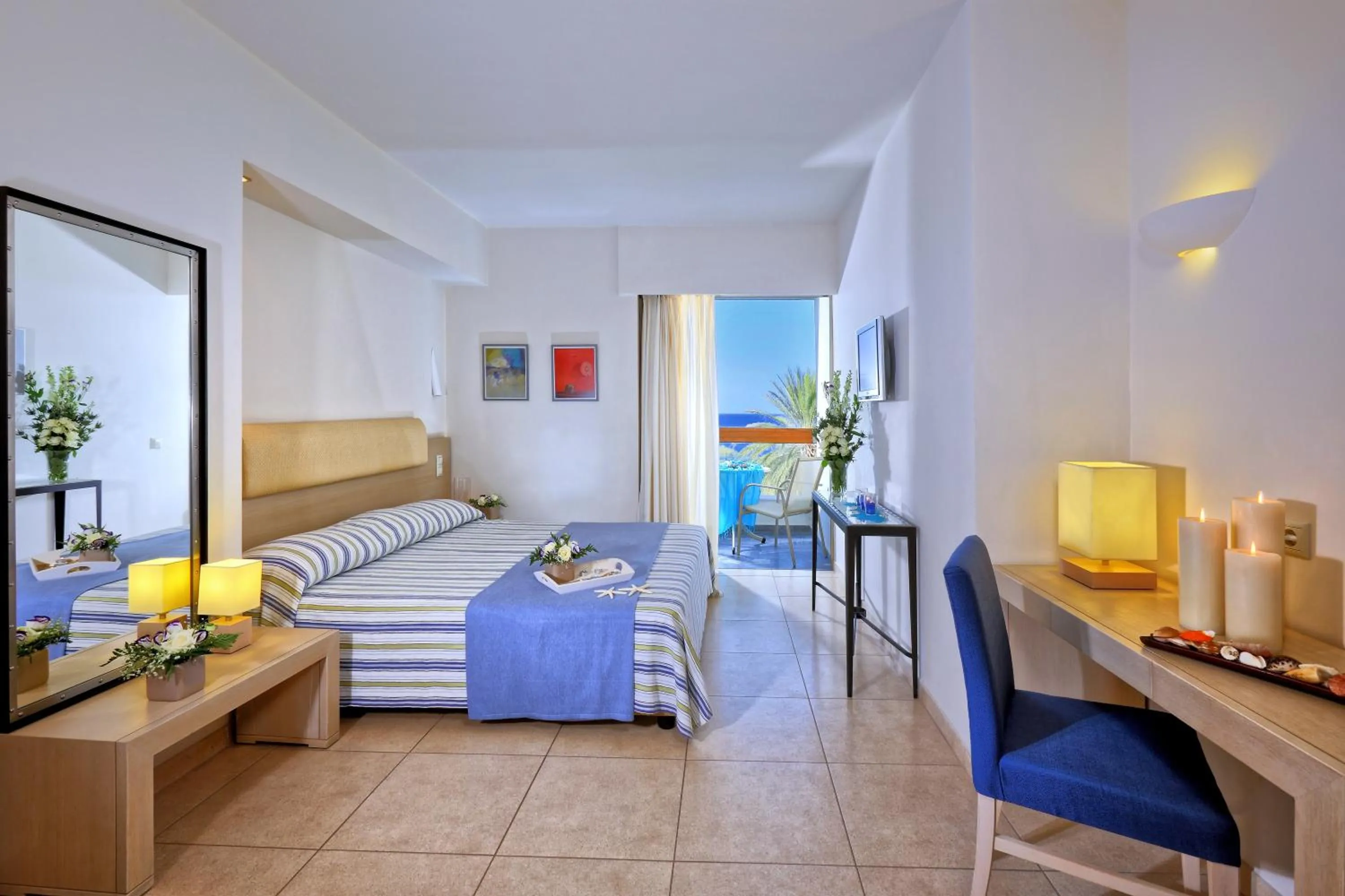 Photo of the whole room, Bed in Sitia Beach City Resort & Spa