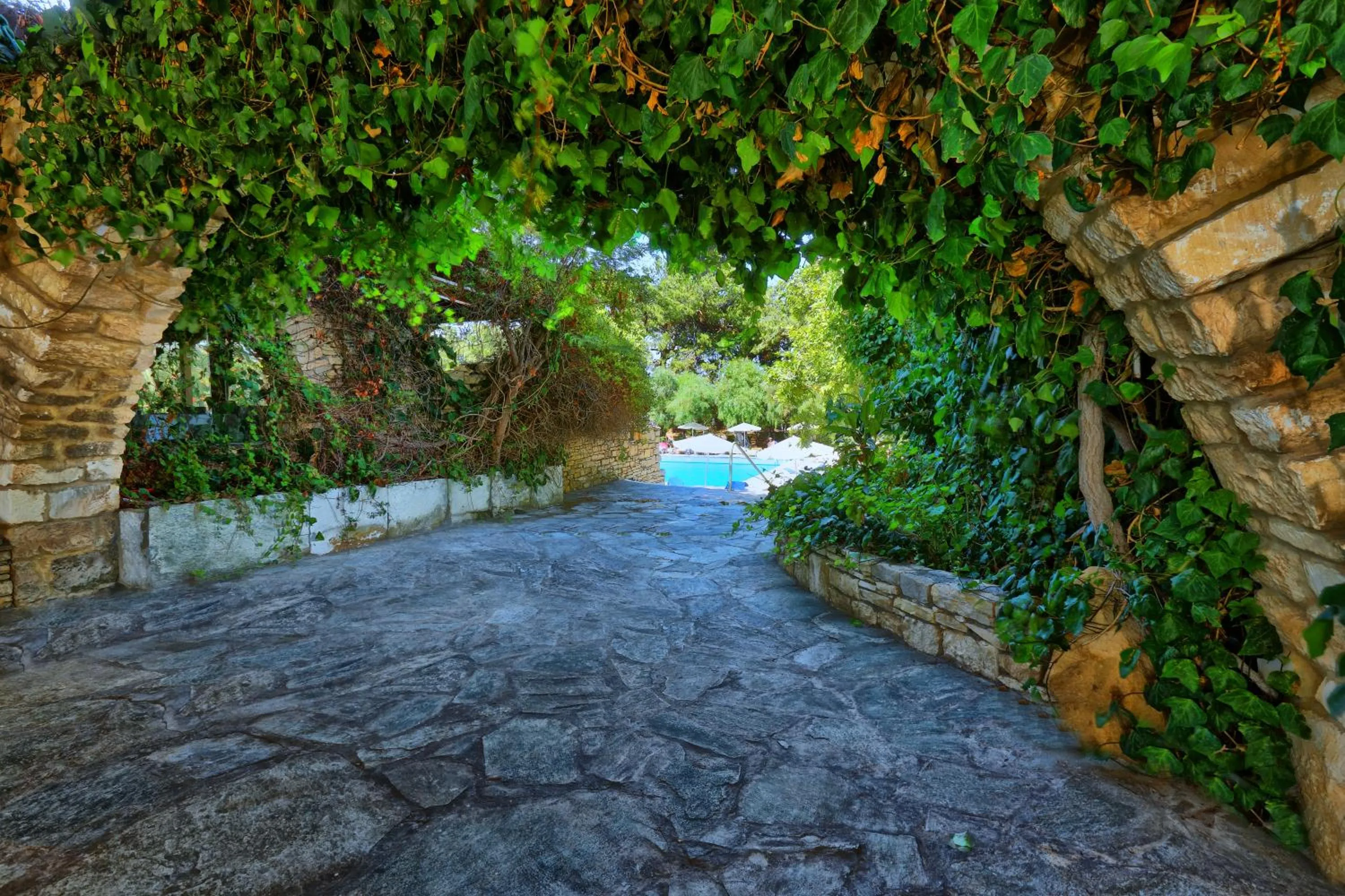 Decorative detail in Sitia Beach City Resort & Spa