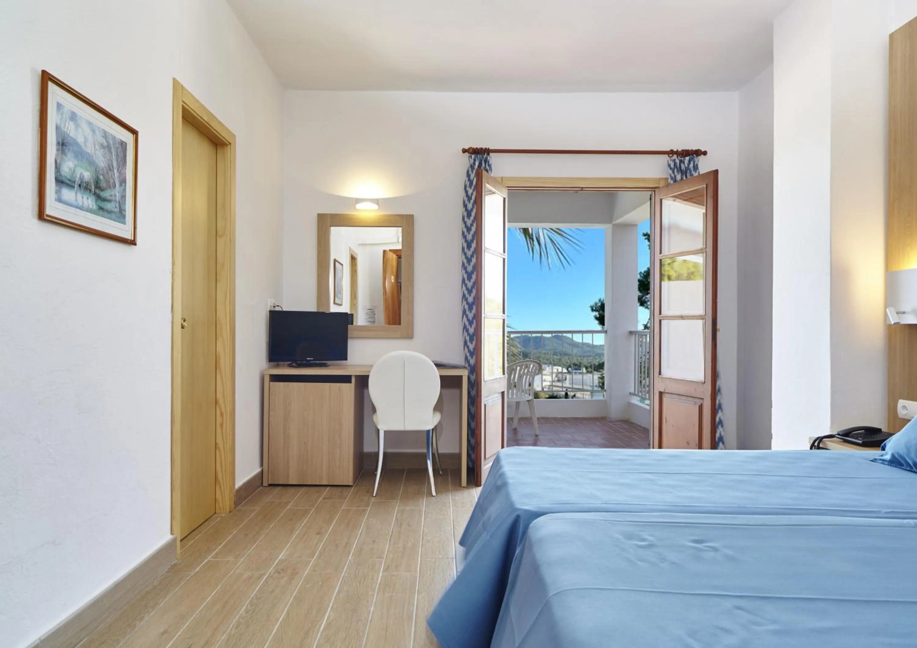 Bed in Hotel Ses Savines