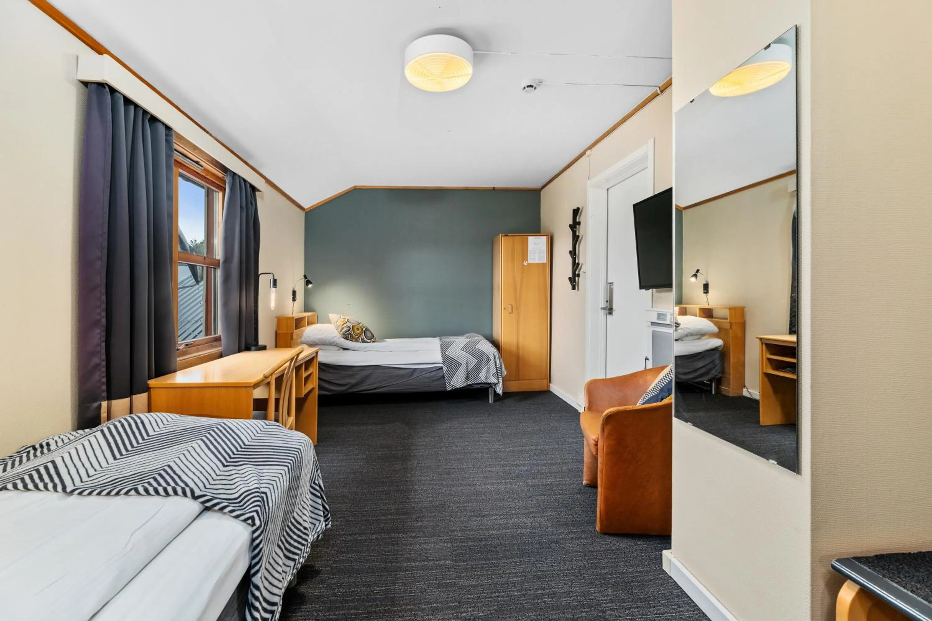 Bed in Lakselv Hotel