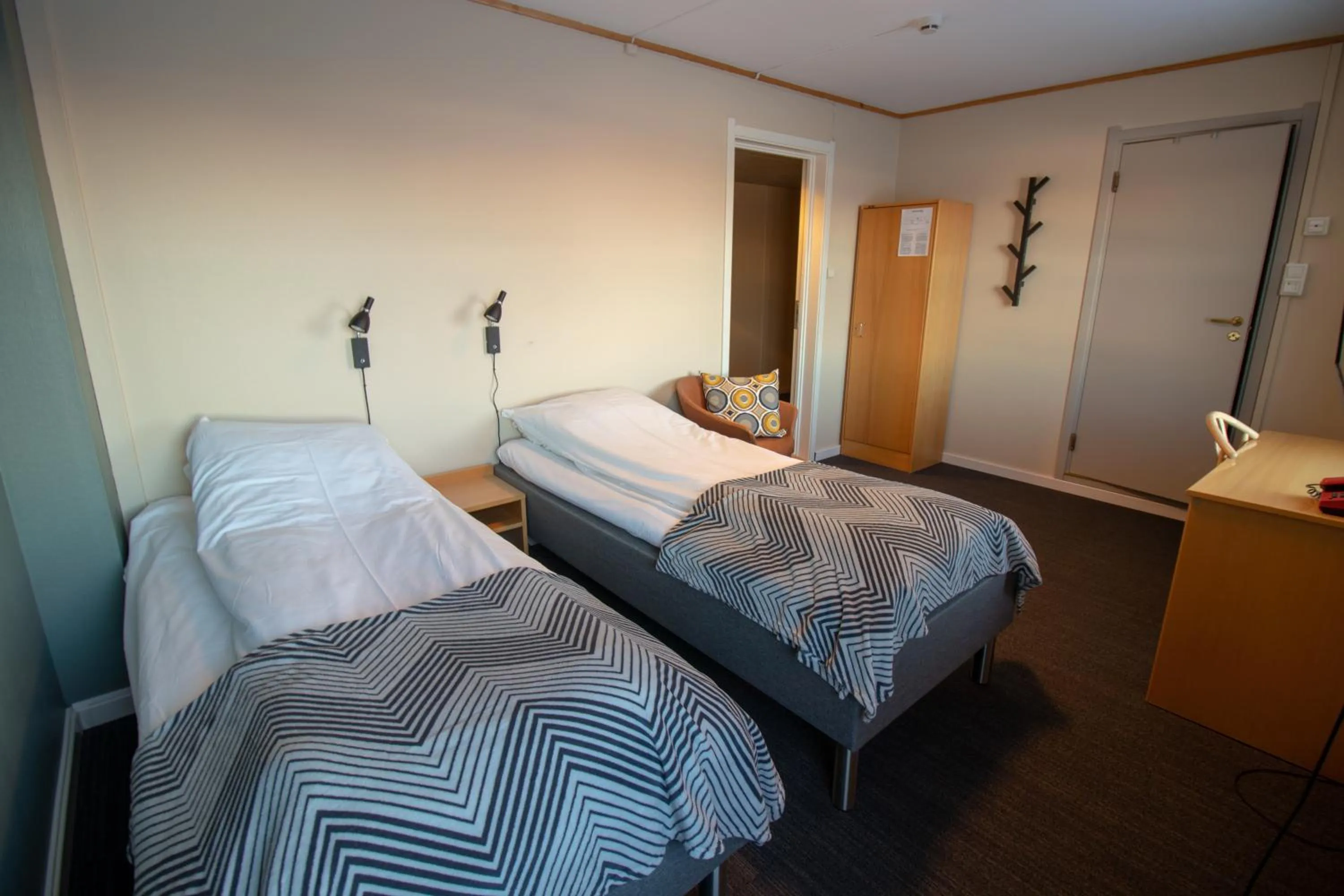 Bed in Lakselv Hotel