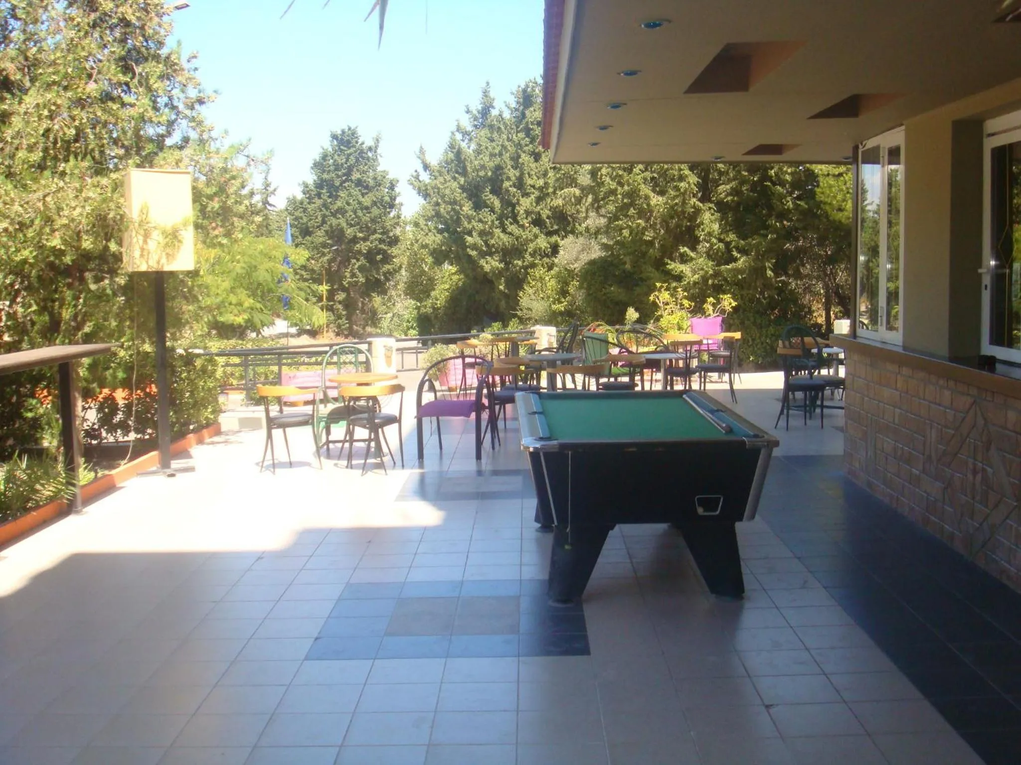 Billiard in Achousa Hotel