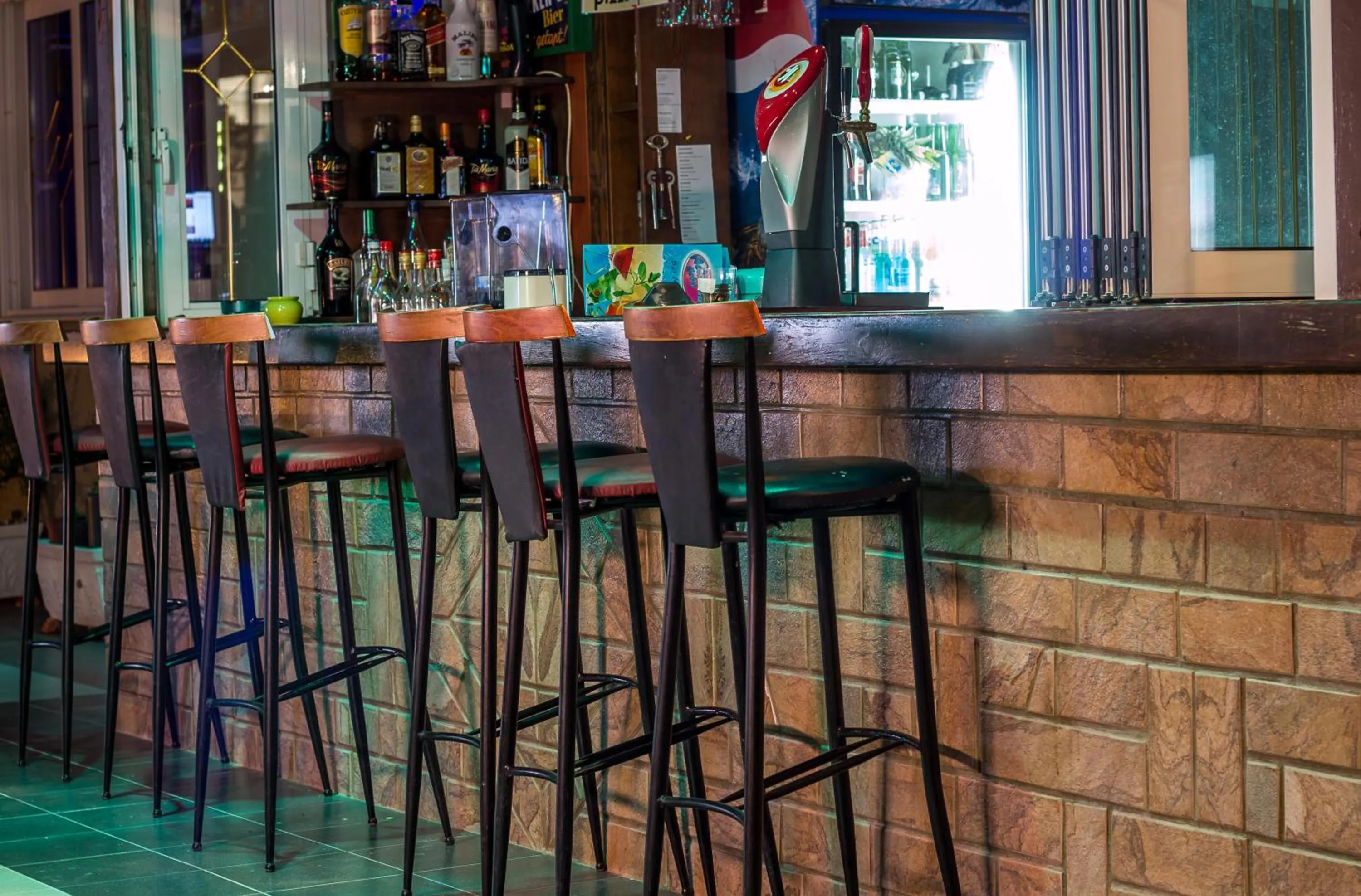 Lounge or bar in Achousa Hotel