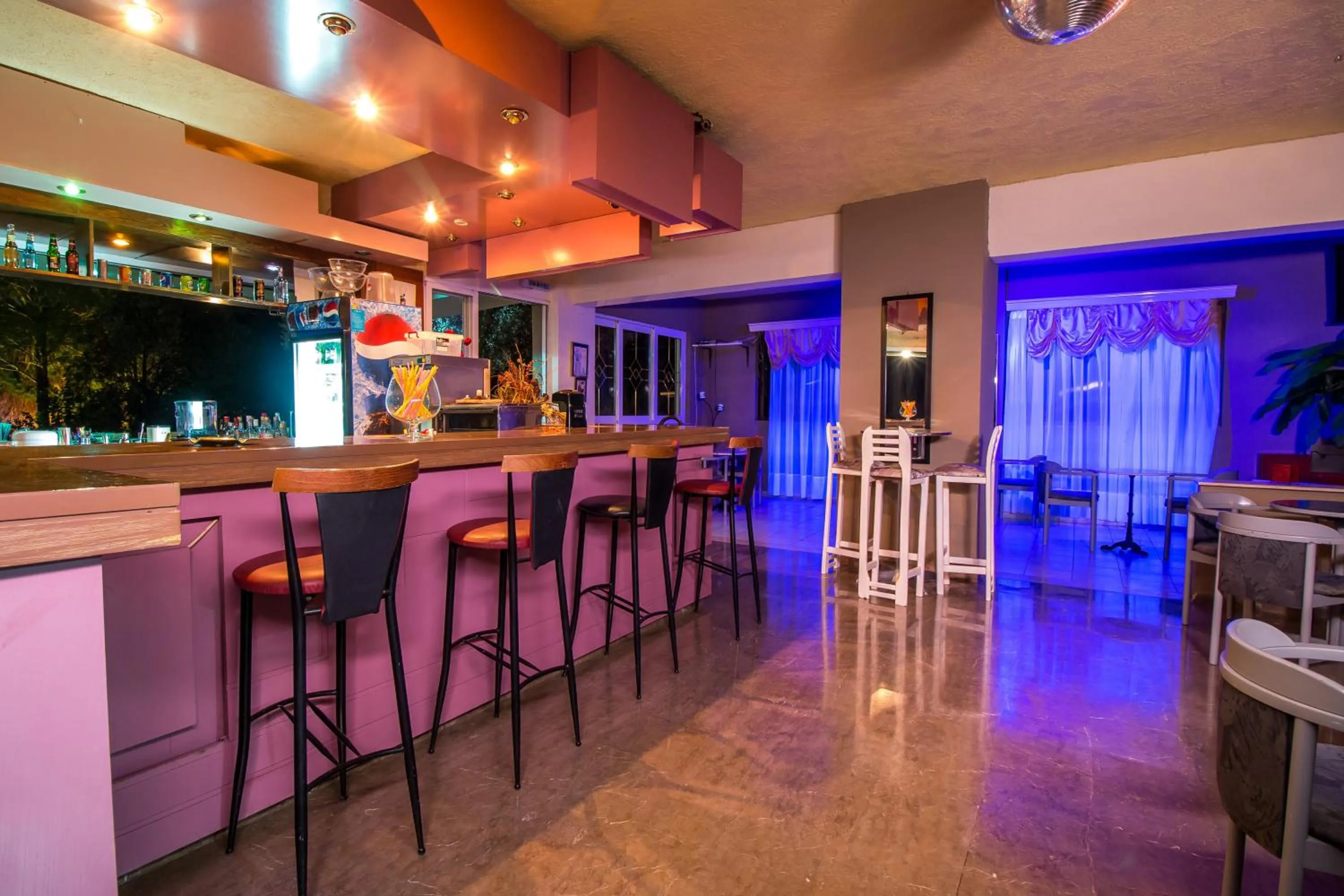 Lounge or bar in Achousa Hotel