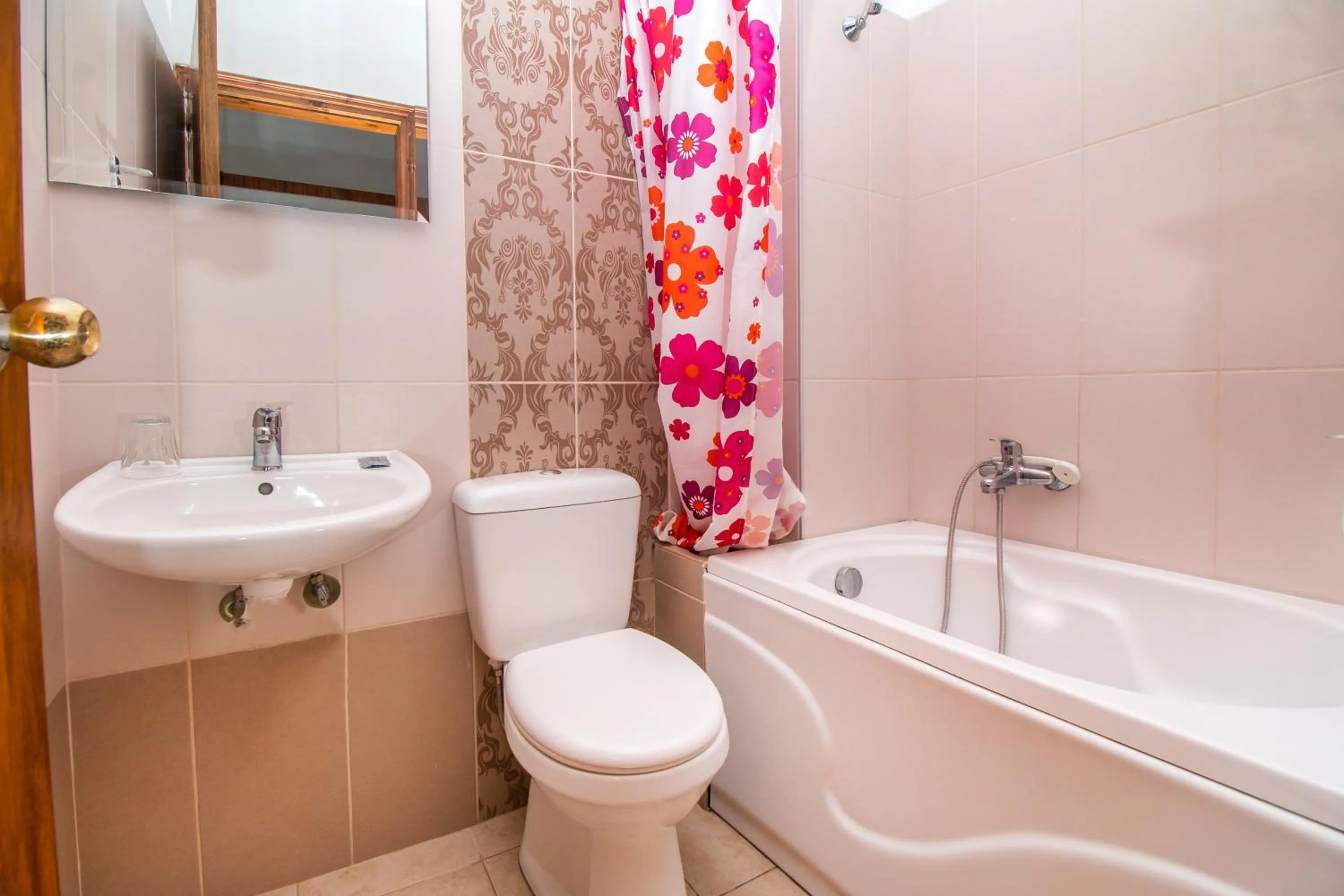 Bathroom in Achousa Hotel