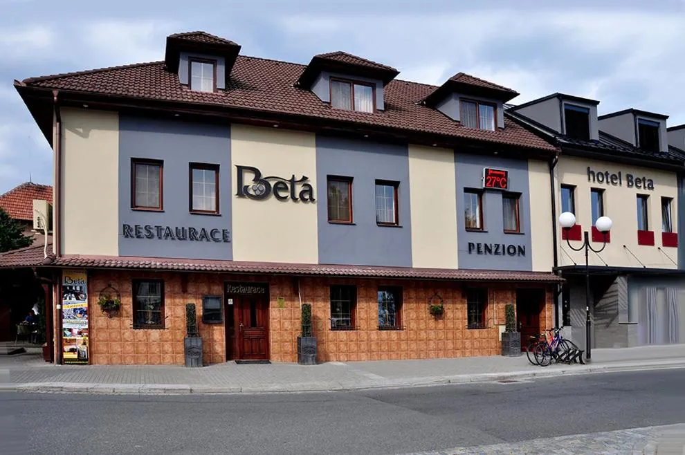 Facade/entrance in Hotel Beta