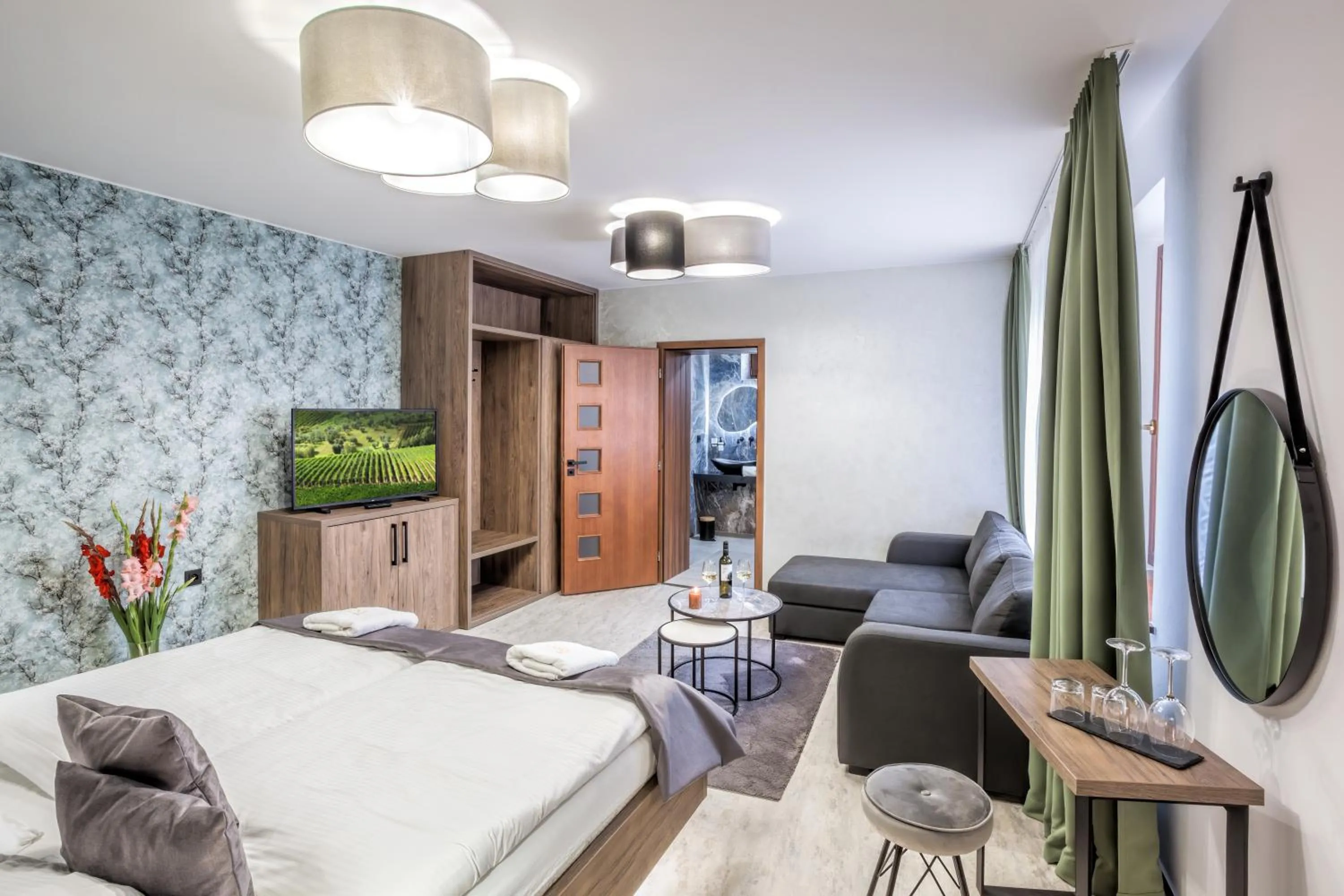 Bed in Hotel Beta