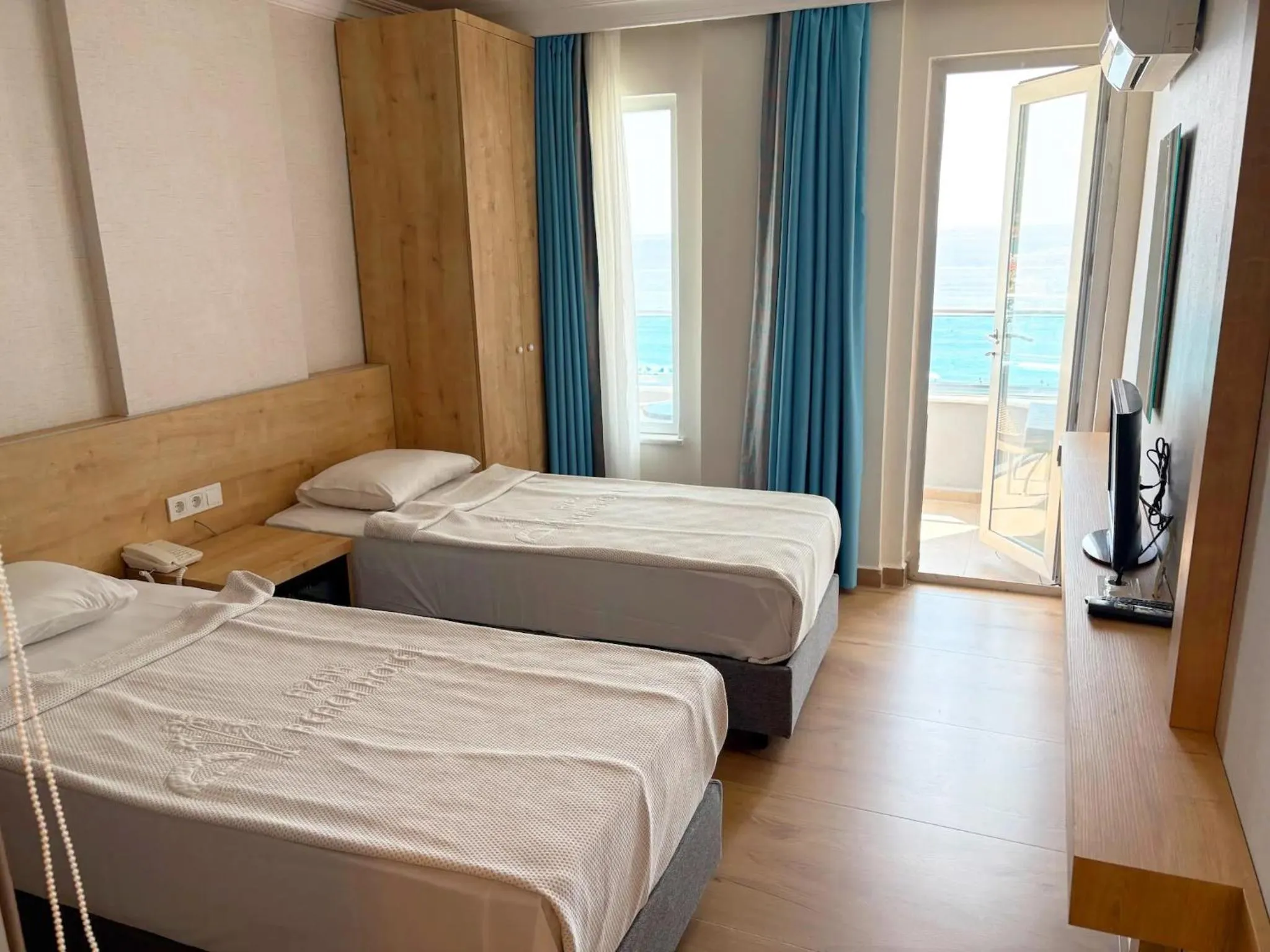 Bed in Azak Beach Hotel