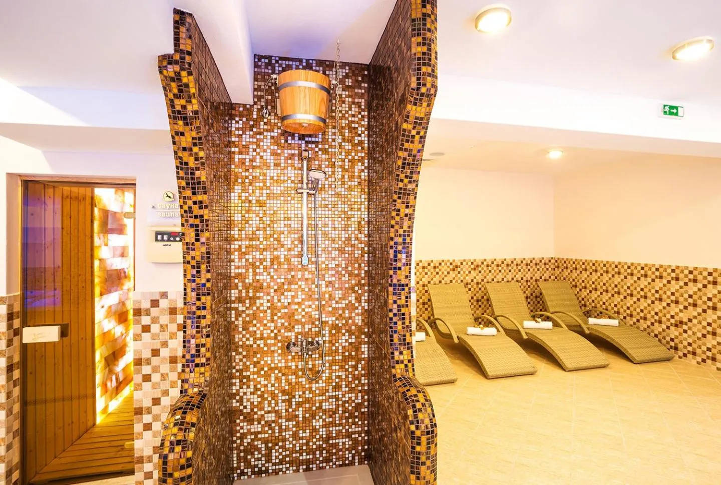 Sauna in Family Hotel Romantika