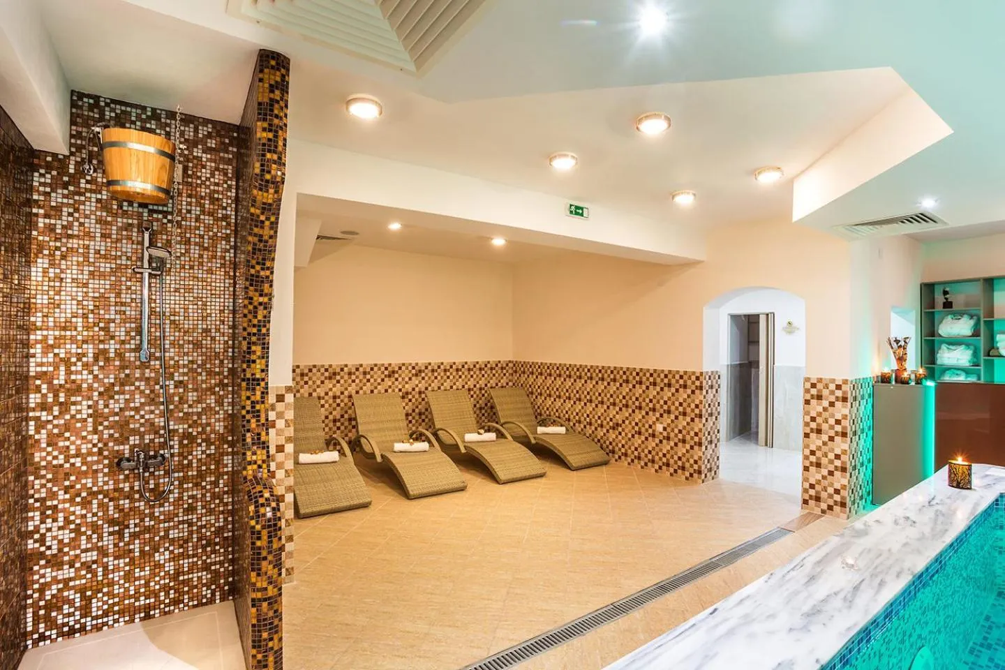Spa and wellness centre/facilities in Family Hotel Romantika