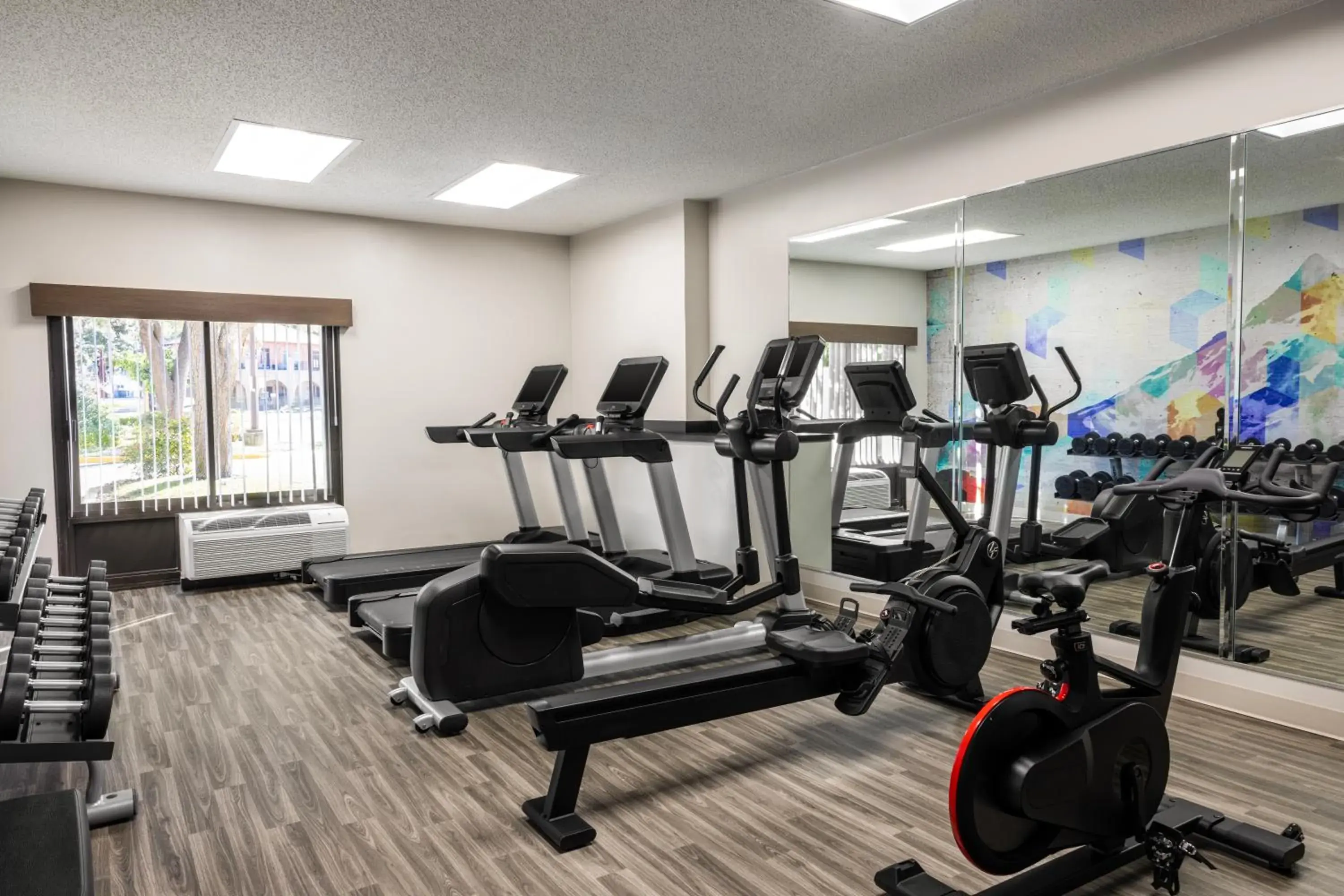 Fitness centre/facilities in Hyatt Place San Antonio Riverwalk Fitness centre/facilities in Hyatt Place San Antonio Riverwalk