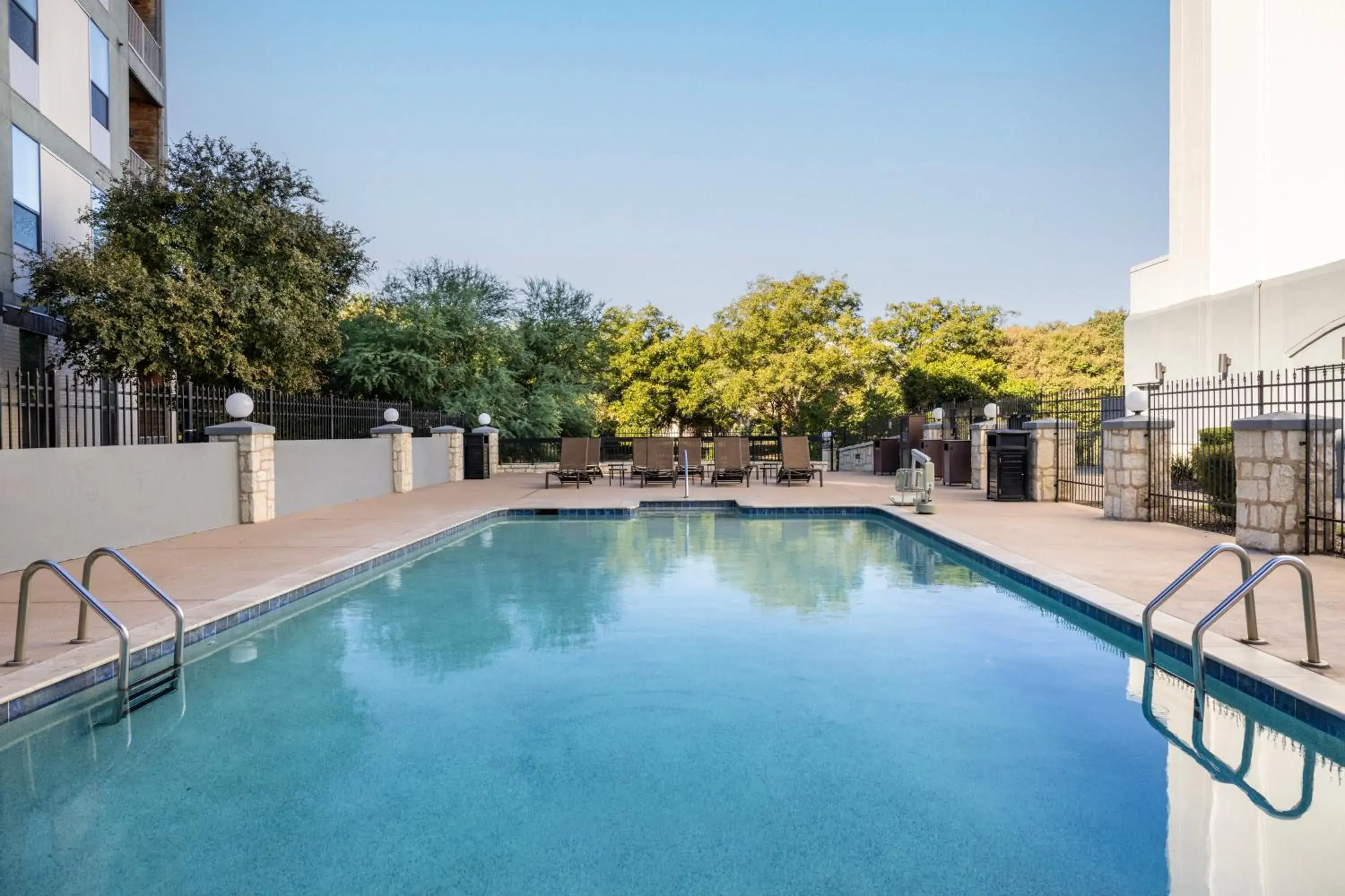 Pool view in Hyatt Place San Antonio Riverwalk Pool view in Hyatt Place San Antonio Riverwalk