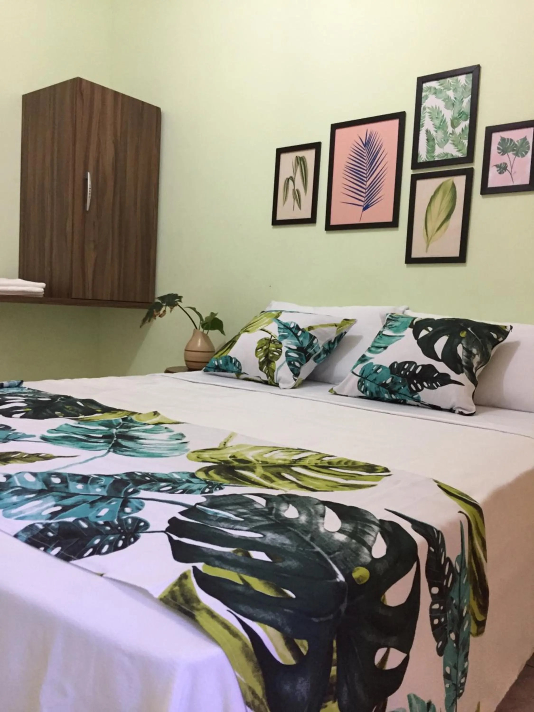 Bed in Pousada Rio Alegre