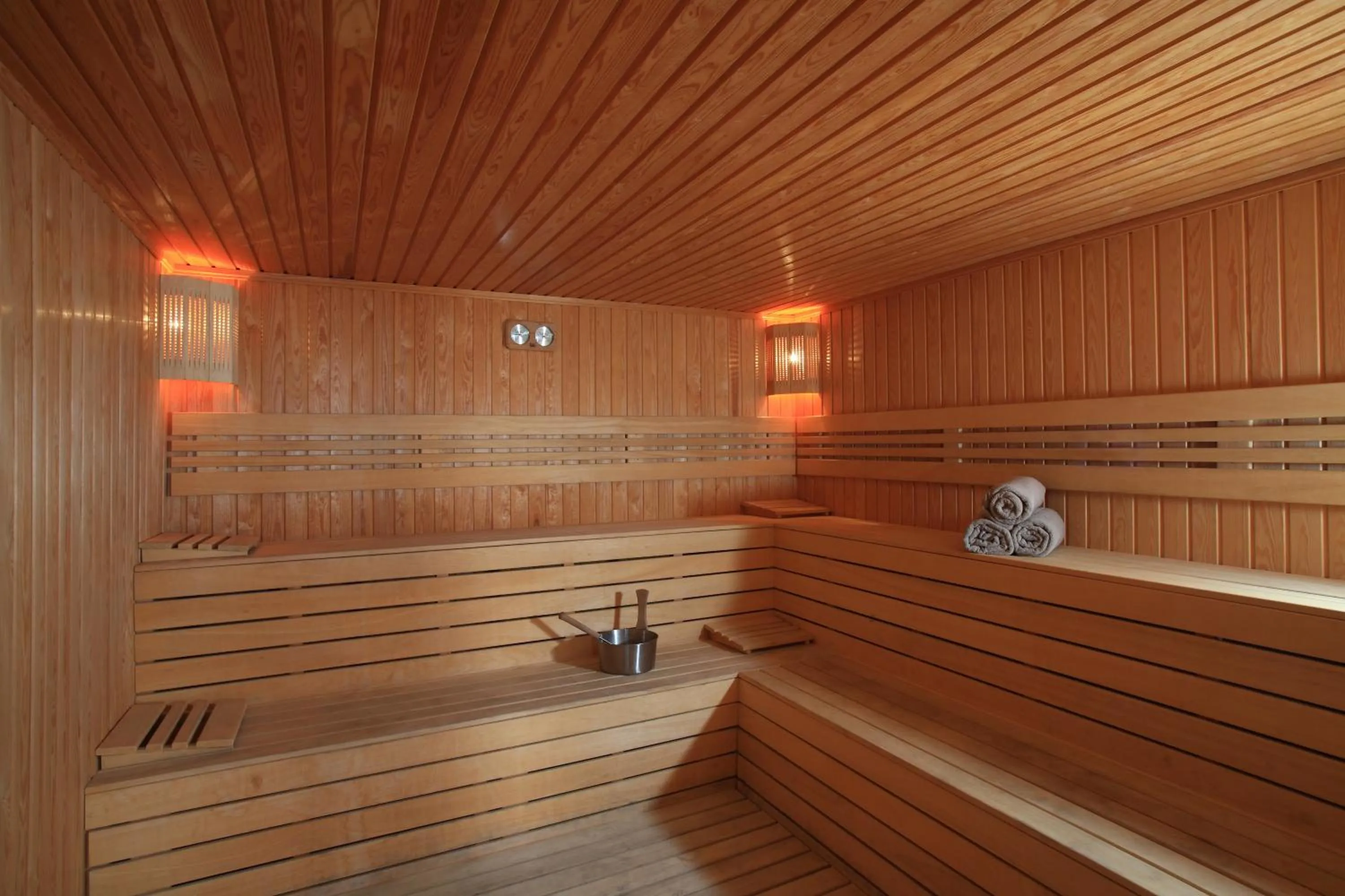 Sauna in Aktur Residence