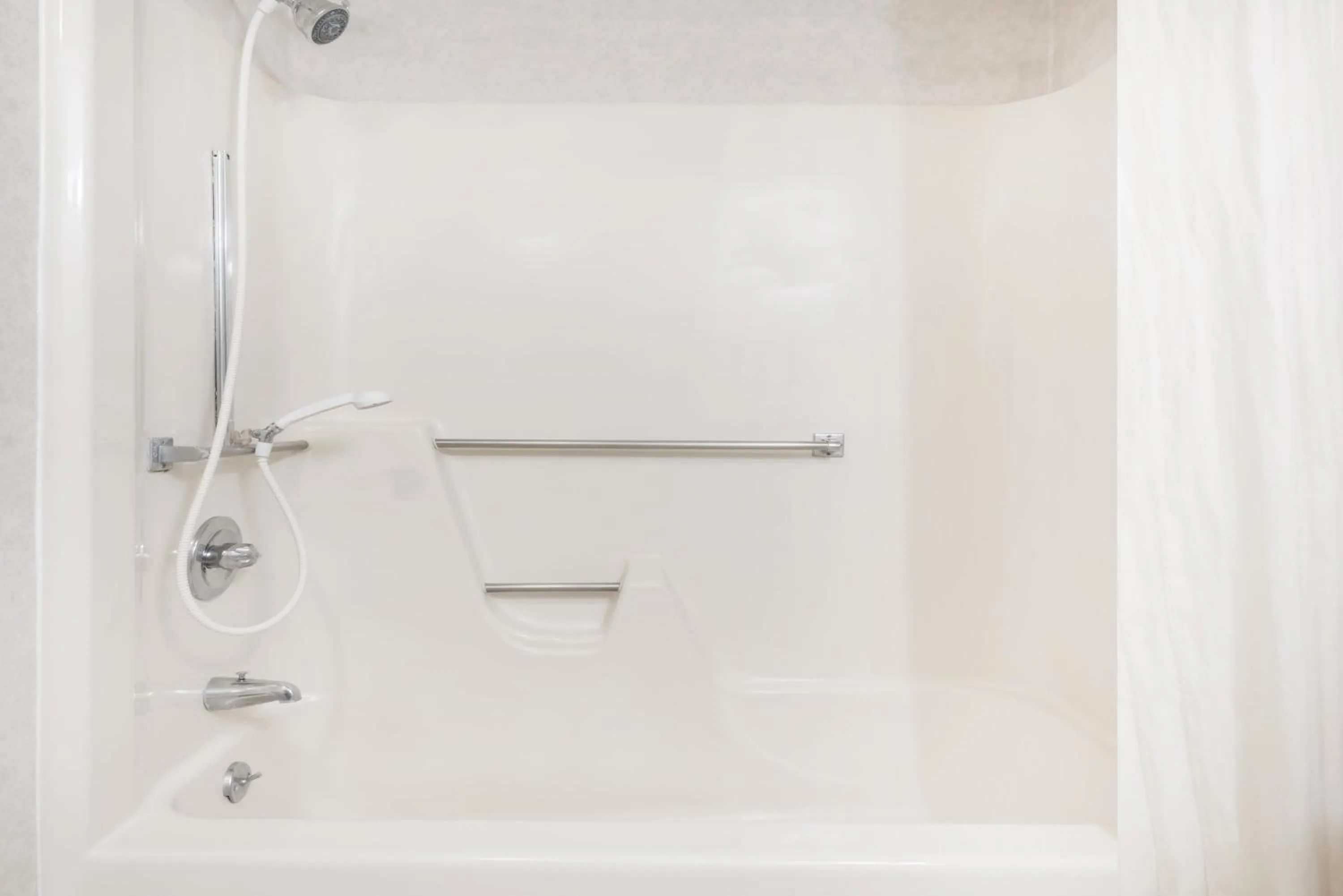 Bathroom in Super 8 by Wyndham State College