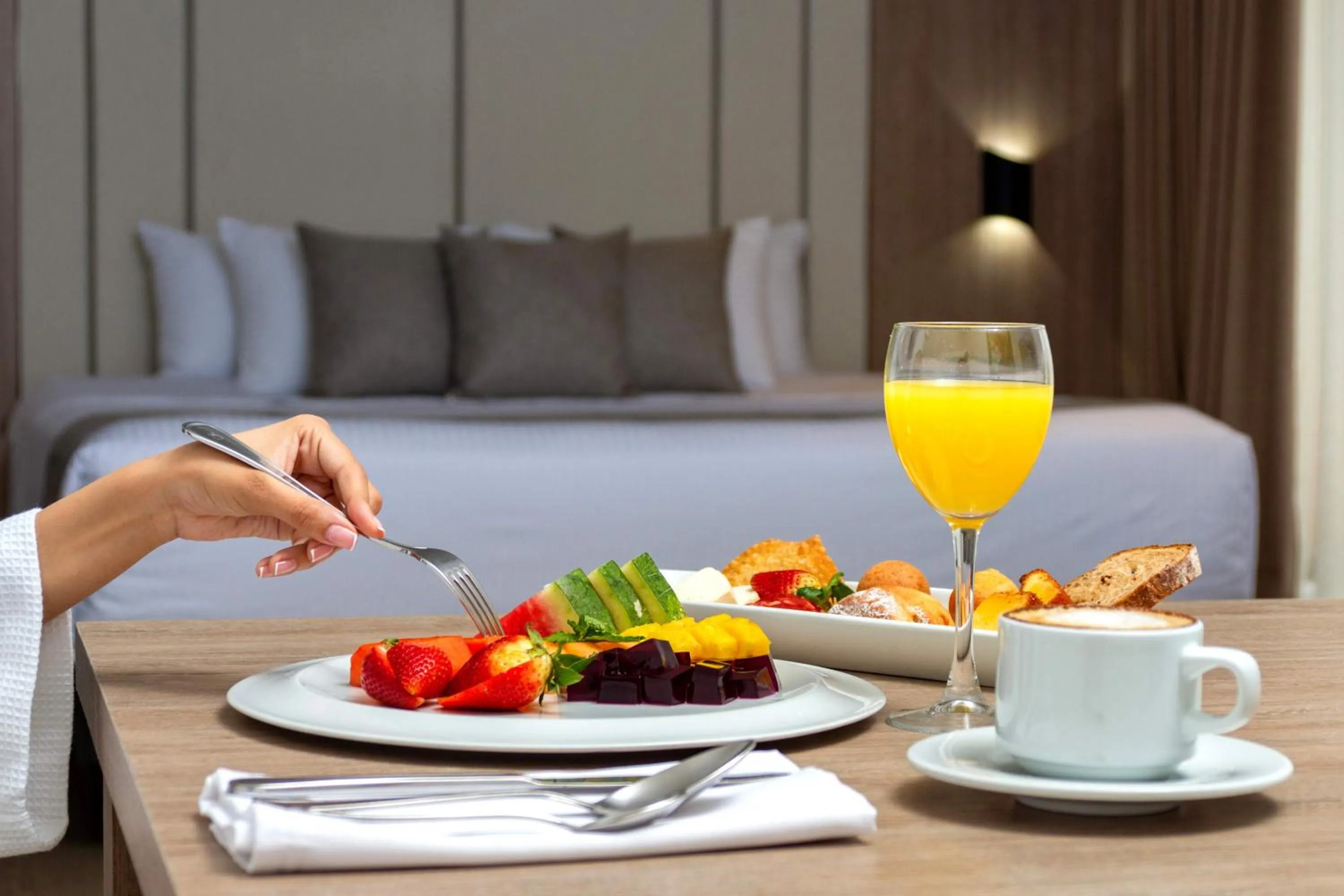 Buffet breakfast in Hotel Dann Carlton Belfort Medellin