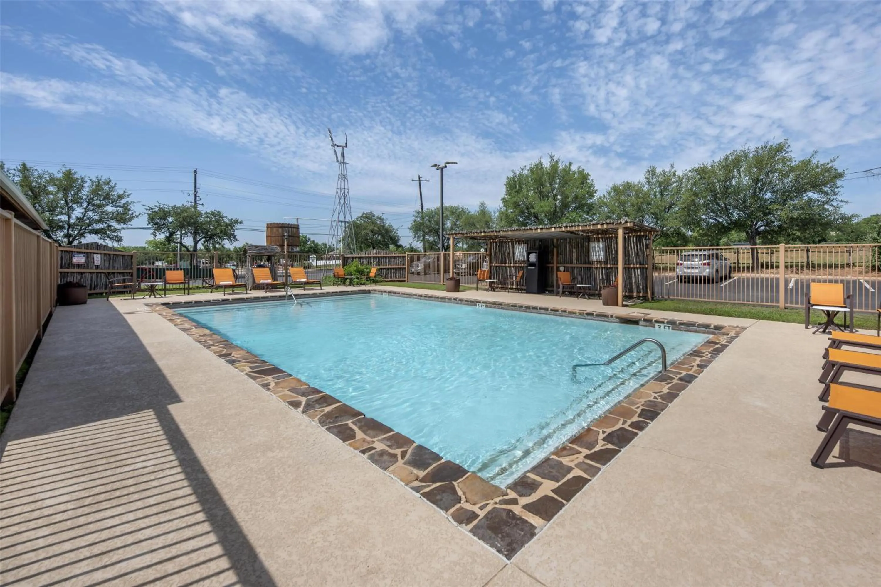 Pool view in Best Western Plus Fredericksburg